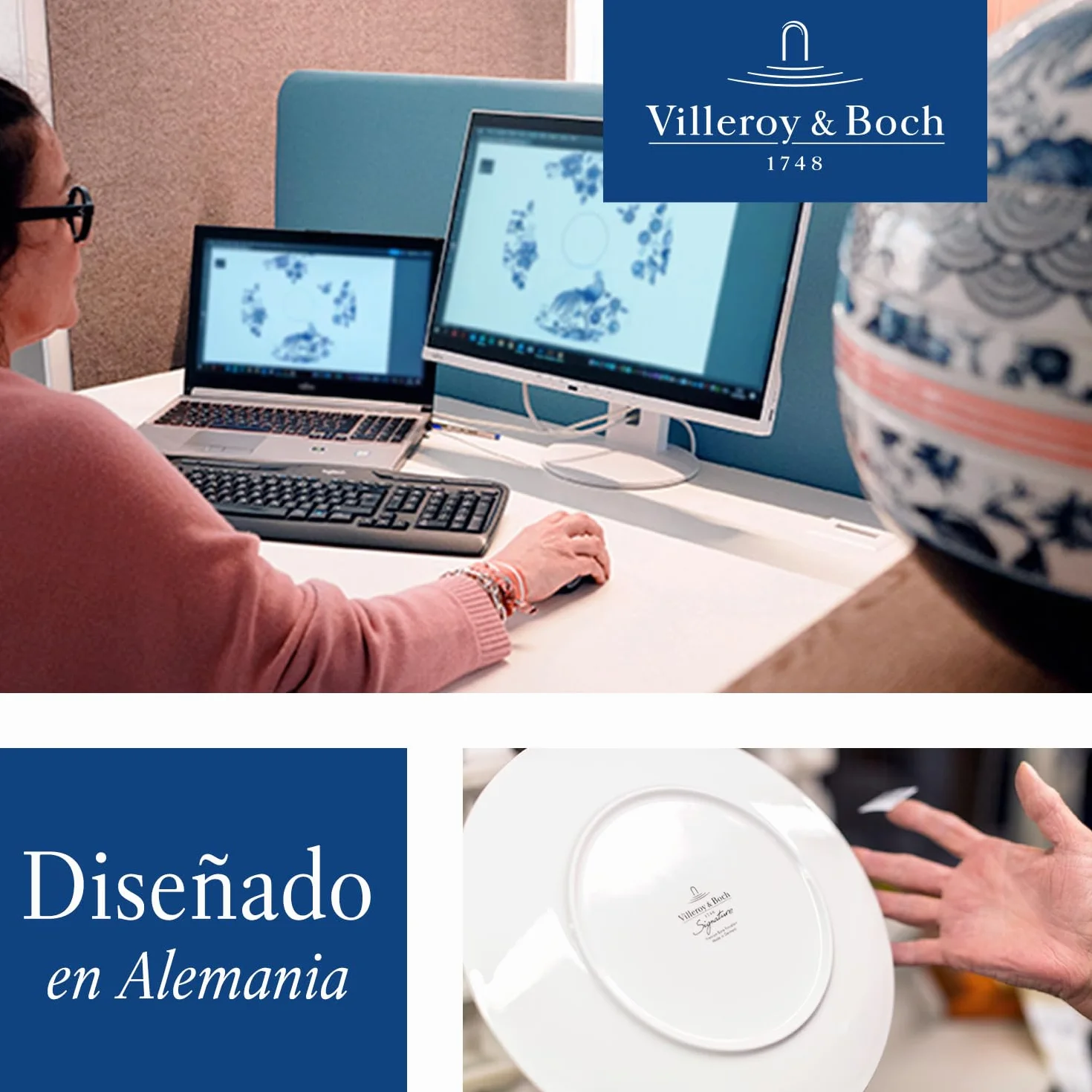 Villeroy & Boch NewWave Basic Vajilla de mesa para 6 personas, 30 piezas, Porcelana, Basic Servizio da Tavola, Blanco