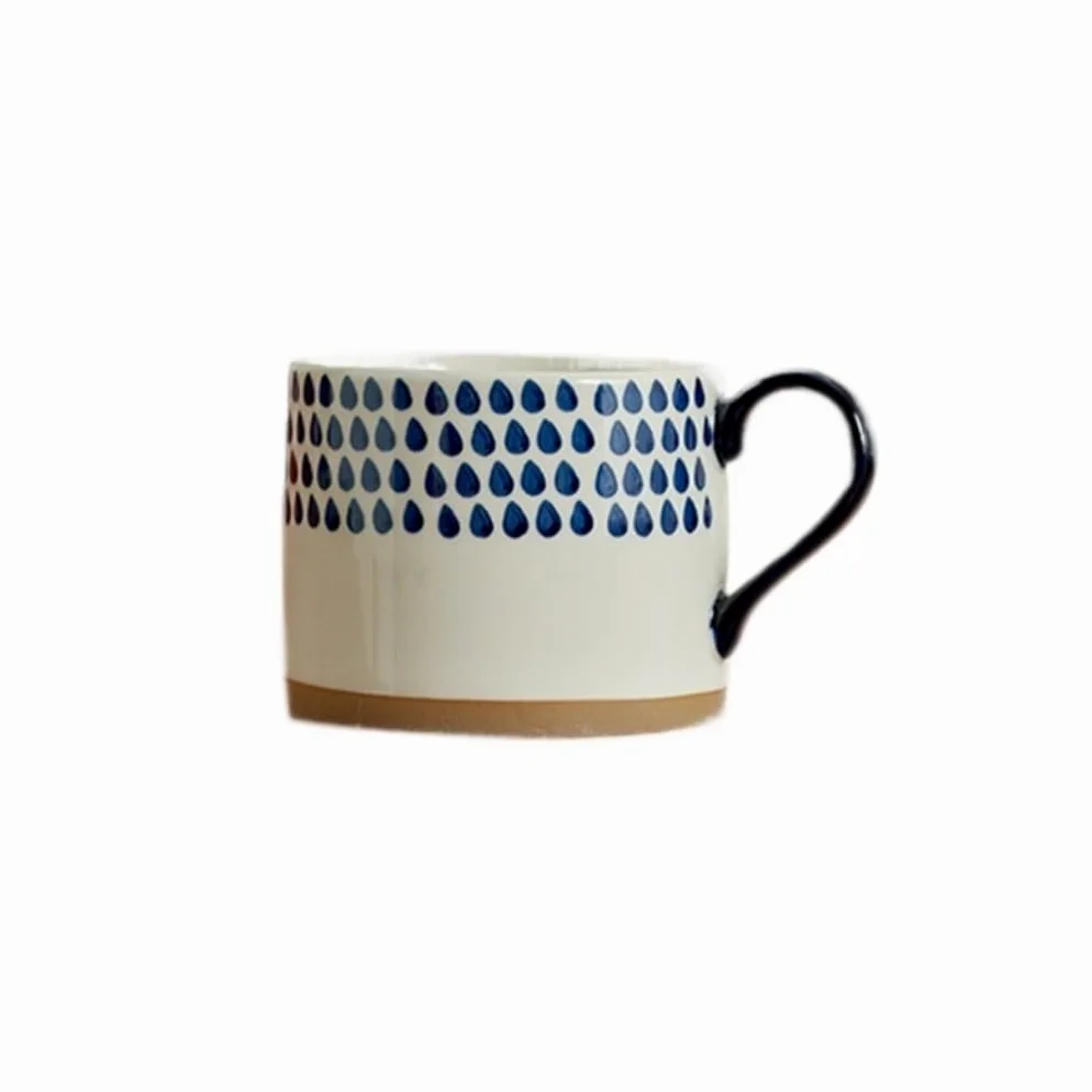 ENGENDER Tazas Cafe Taza Retro De Agua Alto Valor Café Mug Cups(A)