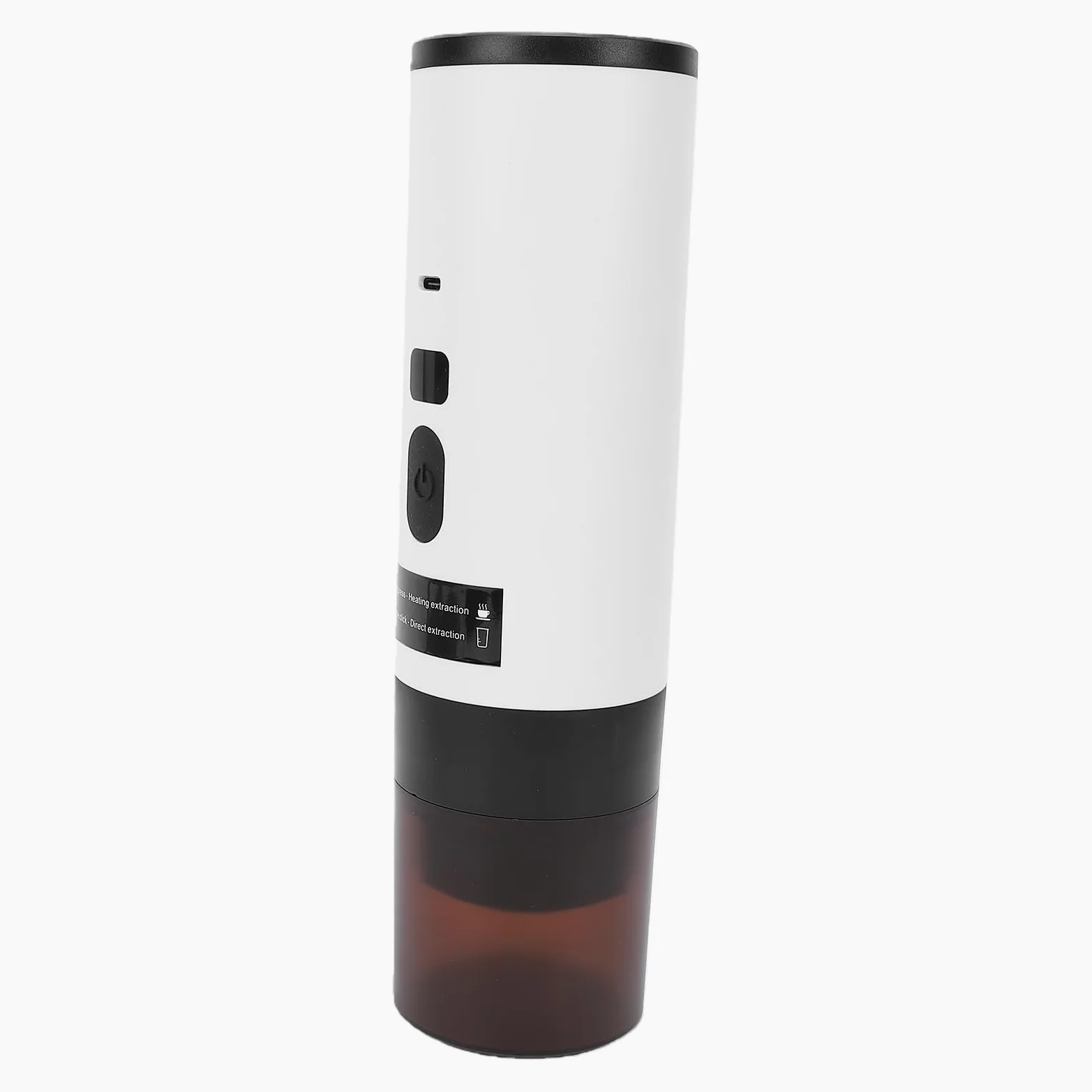 Cafetera Portátil Compacta Autocalentable, Cafetera a Presión de 20 Bares para Camping, Viajes y Oficina
