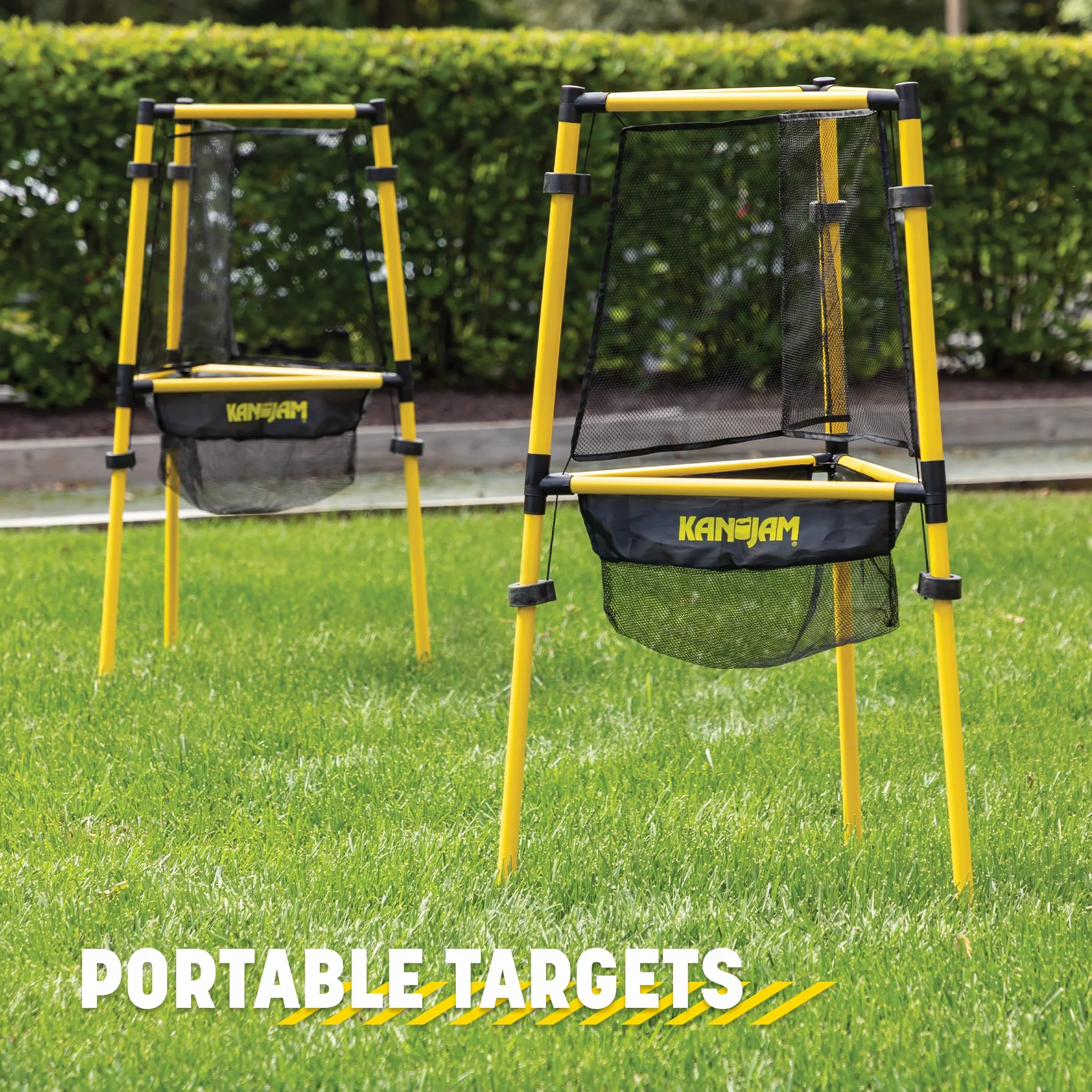 Kan Jam Ultimate Disc Golf Set with Disc, Basket Retrievers, Carry Bag
