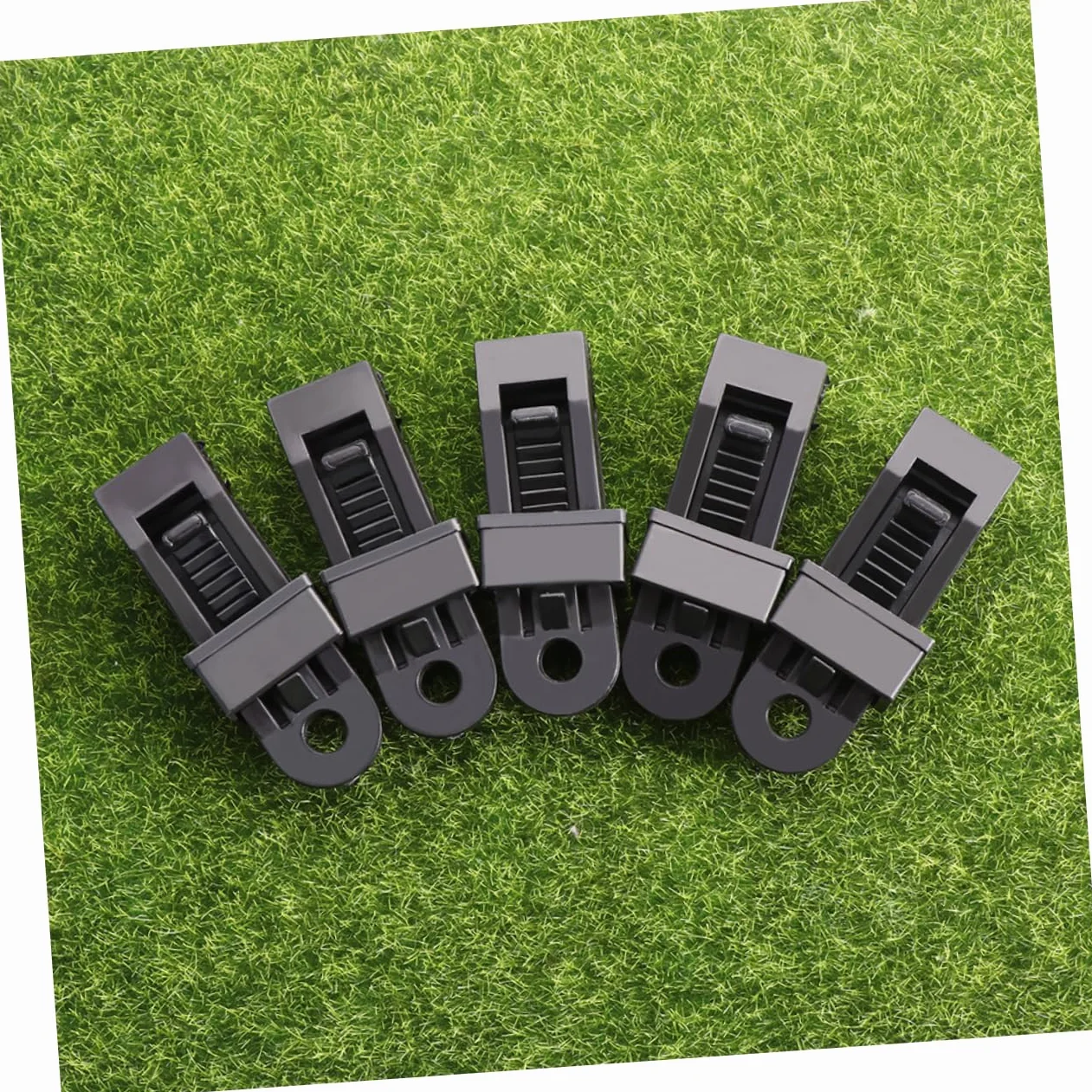 Abrazaderas para Carpas y Toldos UPKOCH, 30 Piezas, PP Negro, para Camping y Pesca