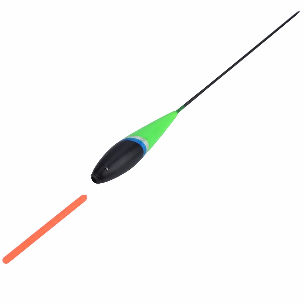 DEWIN Anzuelos de Pesca Flotador Flota Bobbers Ganchos Agua Dulce (10Pcs)