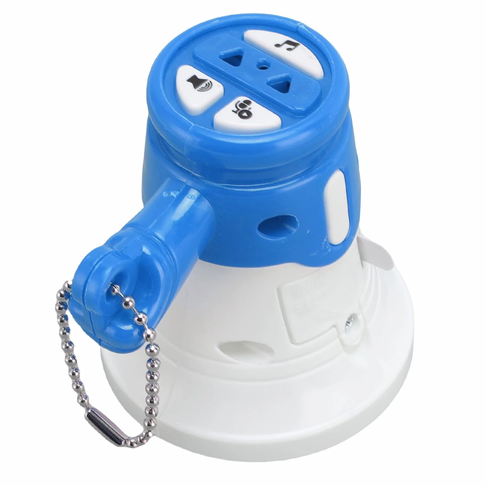 Mini Megáfono Toy 3PCs, Altavoz Musical Llavero con Canciones Integradas, Juguete Portátil de Plástico