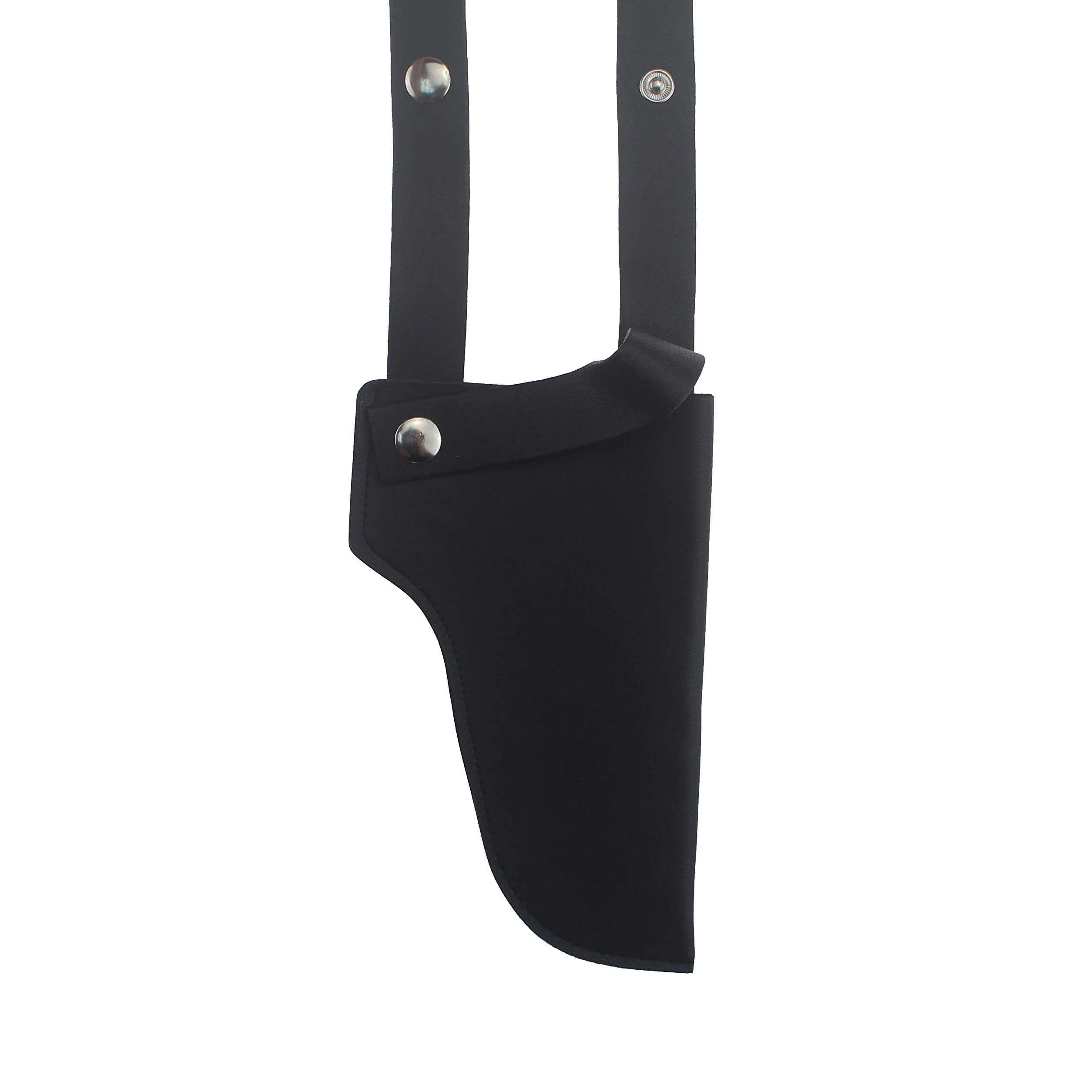 Funda de Pistola de Cuero Negro Ajustable Harley Cosplay
