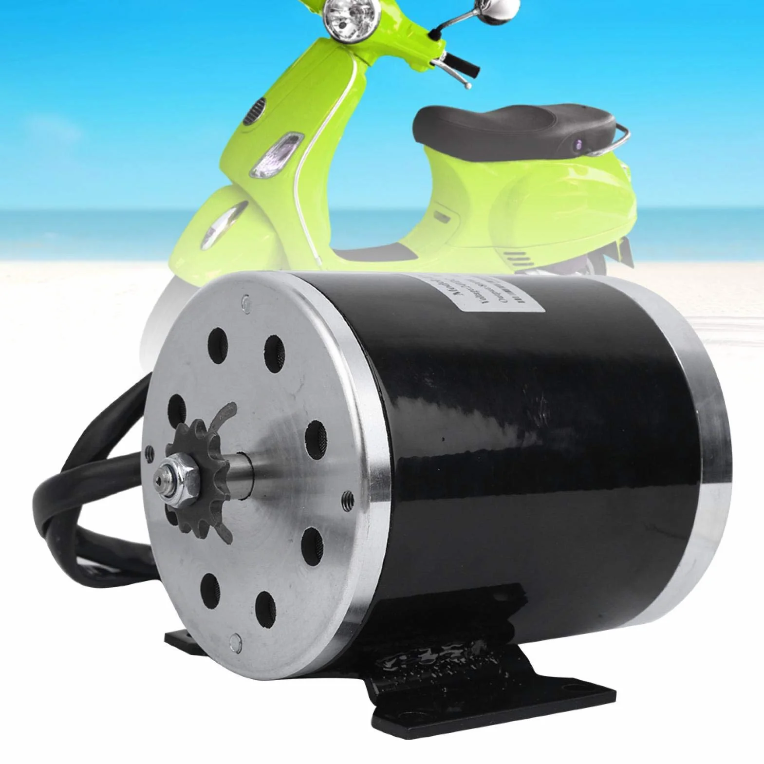 Motor eléctrico 24V 800W para gocart, bicis y trottinettes eléctricas
