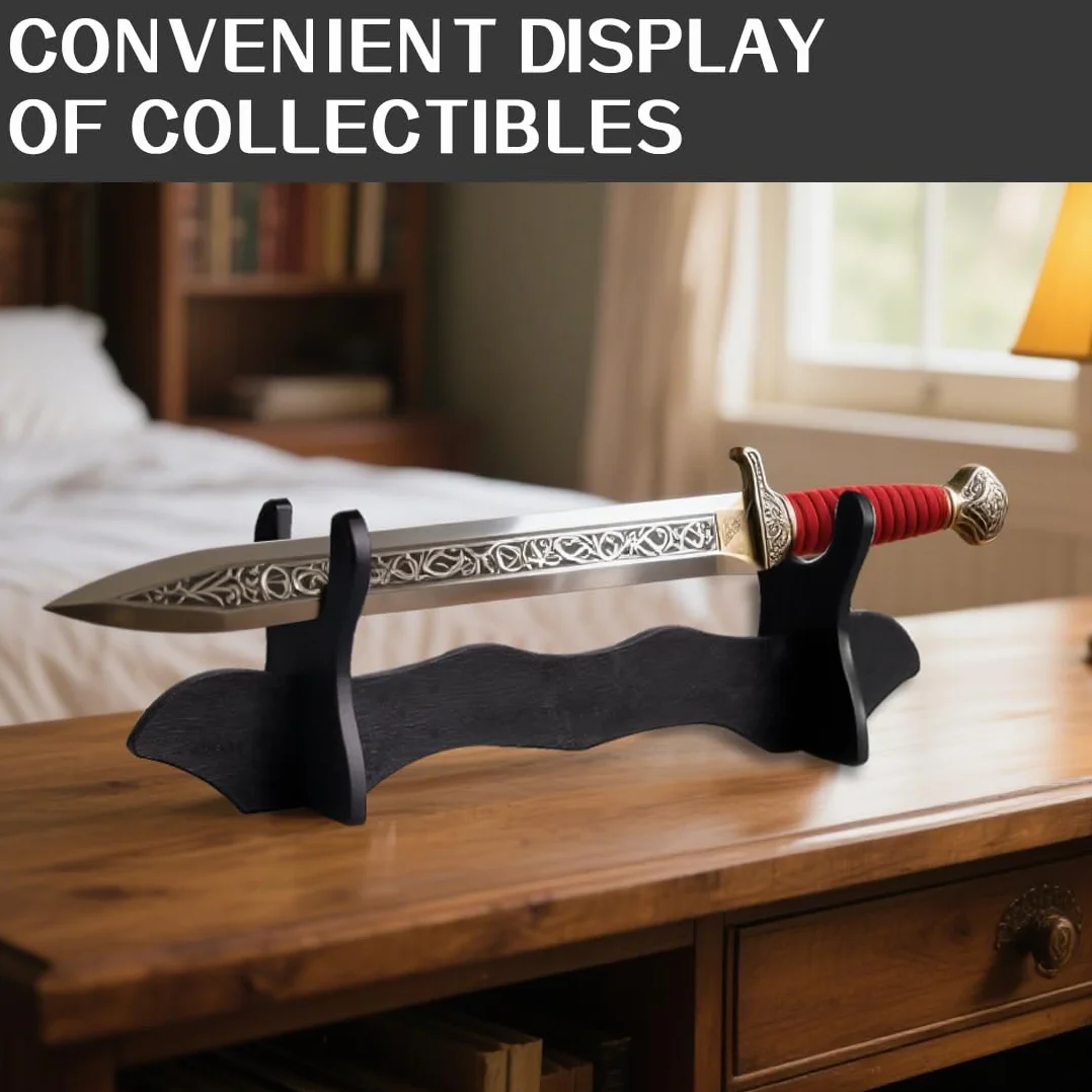 Soporte de Espada Decorativo para Katana Samurái Exhibición, Soporte para Una Espada o Cuchillos
