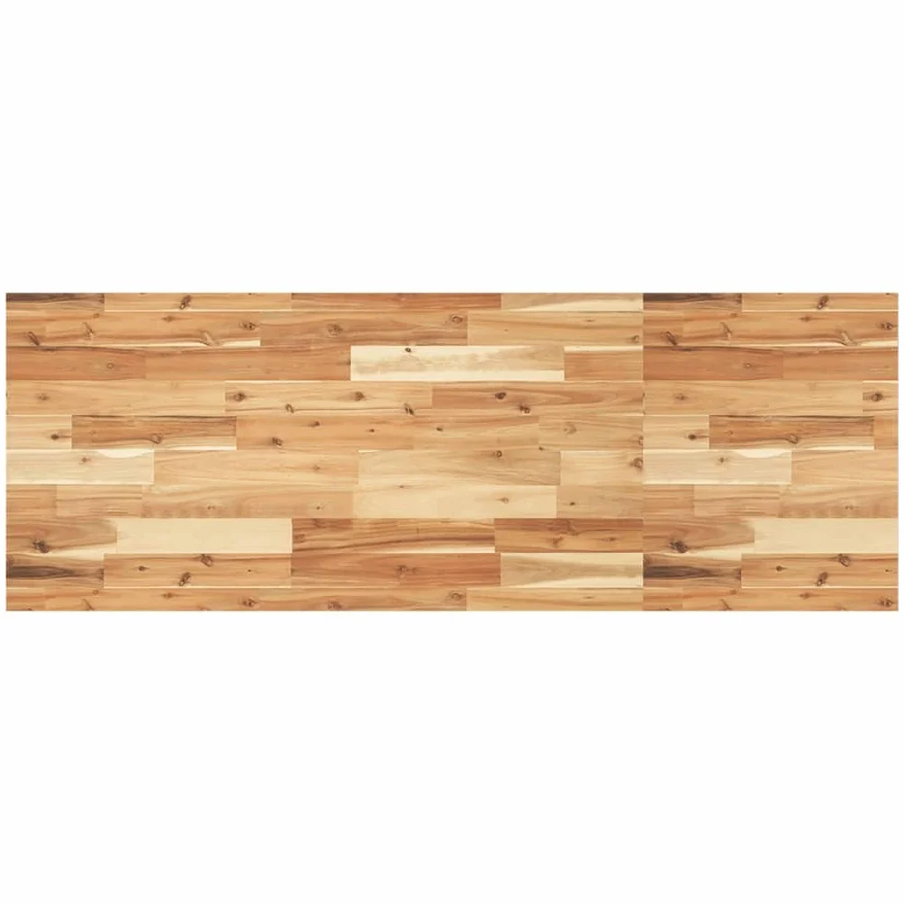 vidaXL Encimera tocador baño Madera Acacia Acabado Aceite 120x50x2 cm, Estante de baño, estantería de baño, Tablero de tocador de baño
