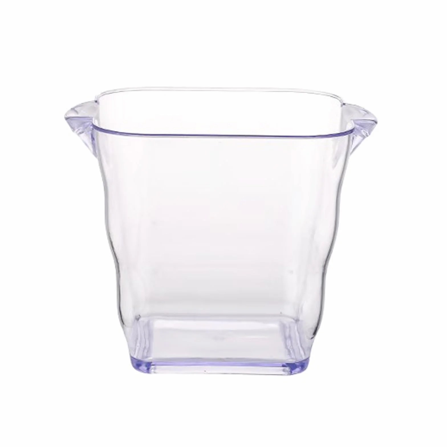 CLoxks Cubeta de Hielo Cubos de Hielo acrílicos for Fiestas, Cubo de plástico Transparente de 5L for Vino, Botella, Enfriador de Bebidas, Tina, champán, Vino, Cerveza, Bebida Cubo de Hielo Aislado