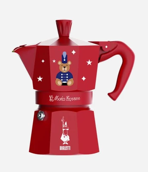 Bialetti Moka Express 3TZ rosso Joyful Memories