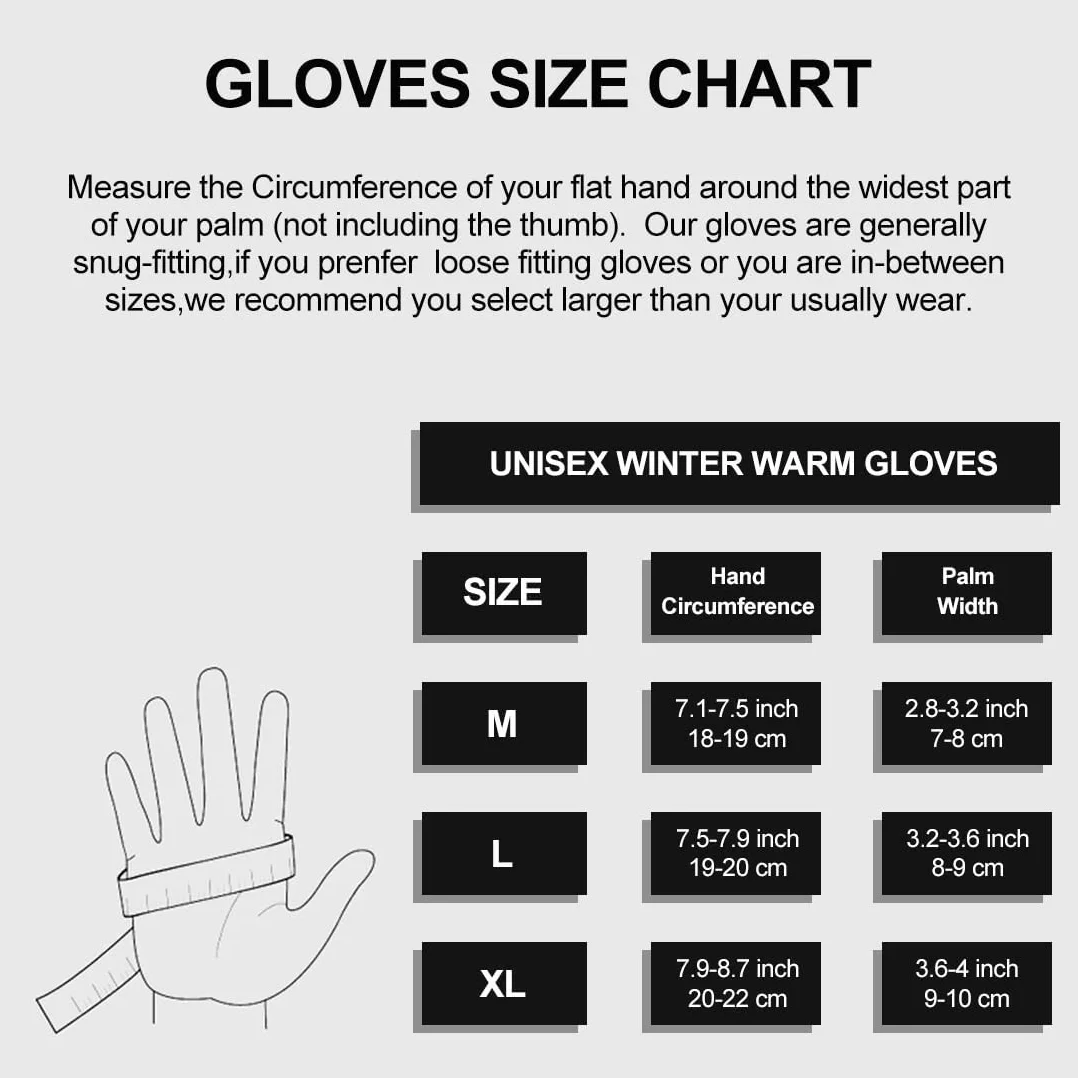 NewDoar Guantes de invierno 2 dedos cortados para pesca Pantalla táctil