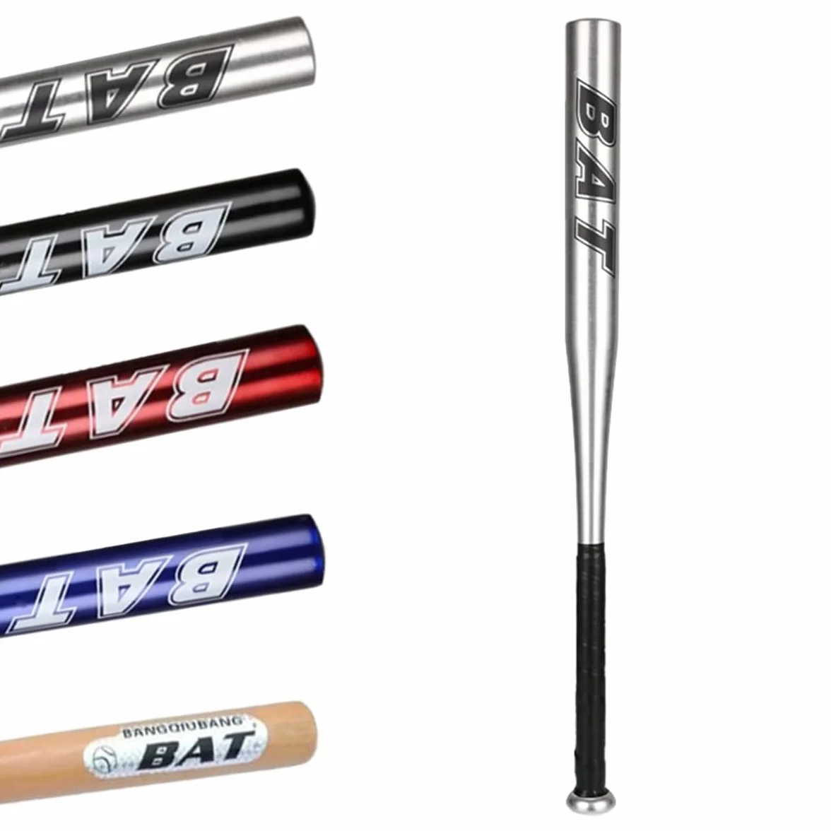 YIJIA Bate de béisbol de Aluminio 71,12 cm (28 Pulgadas) para Entrenamiento y Juegos