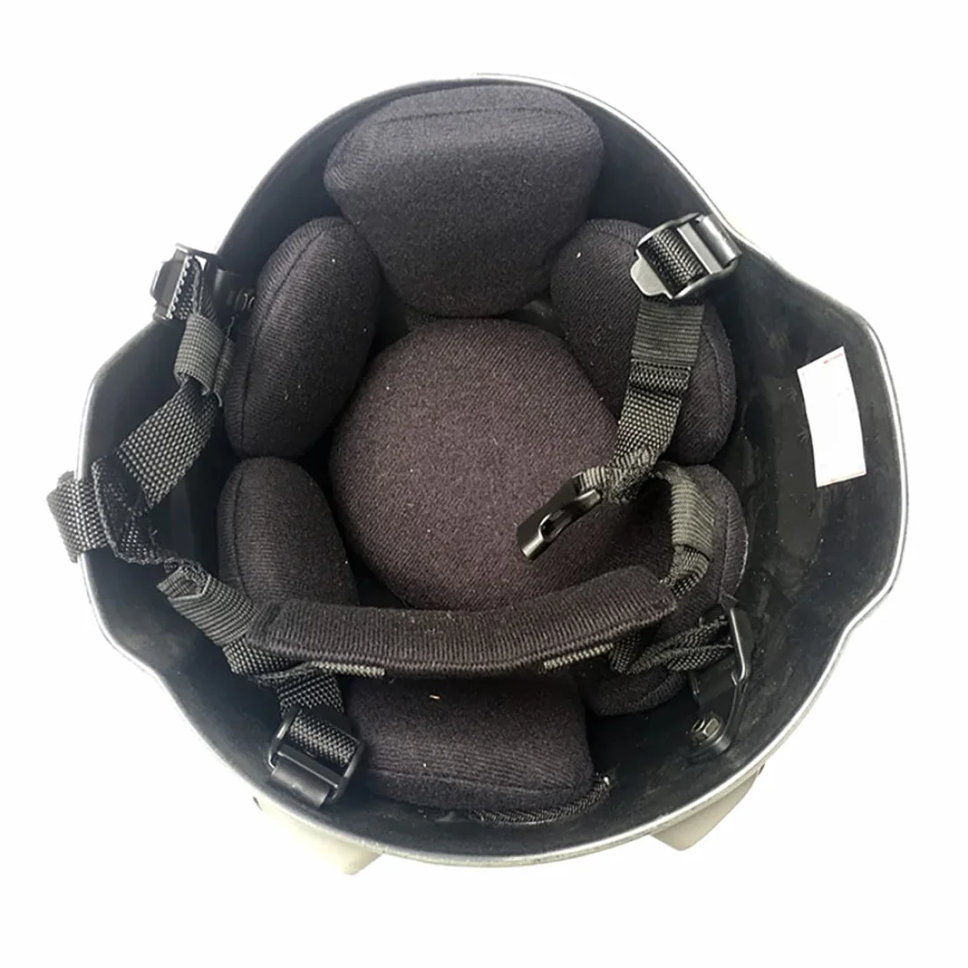 Casco táctico, Casco rápido de Airsoft, Casco Militar Tipo PJ, Casco de Paintball, Lado Ajustable NVG Mount Protective Bump Casco para Caza - 22.05-23.62 Pulgadas/Verde