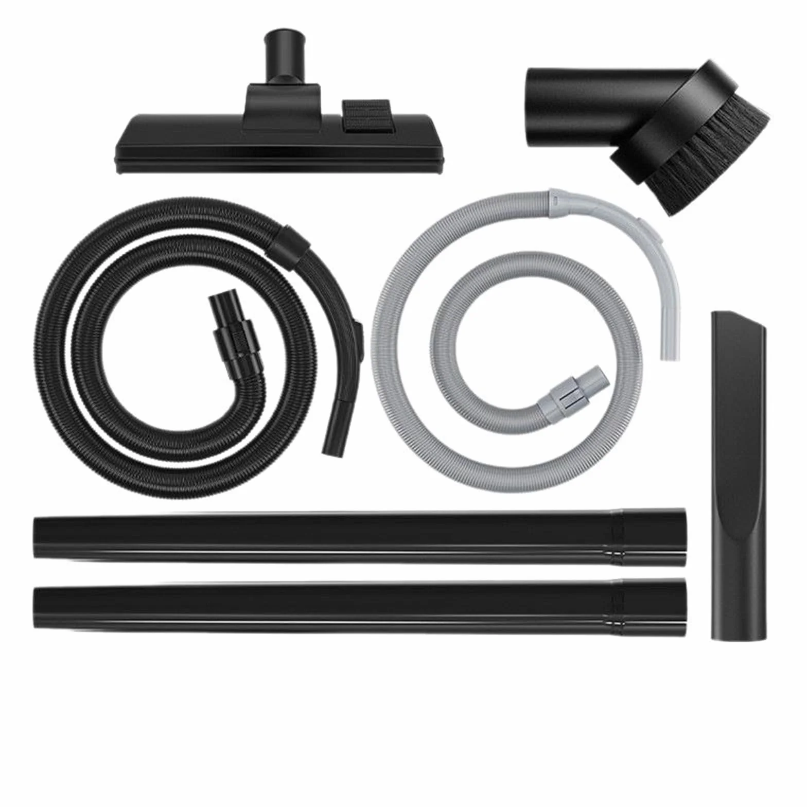 Manguera de aspiradora for Huixi y Midea. Accesorios for manguera de aspiradora Qw12T-05F/07K/607. Cabezal de succión con cepillo de tubo recto. Manguera flexible para aspiradora robot