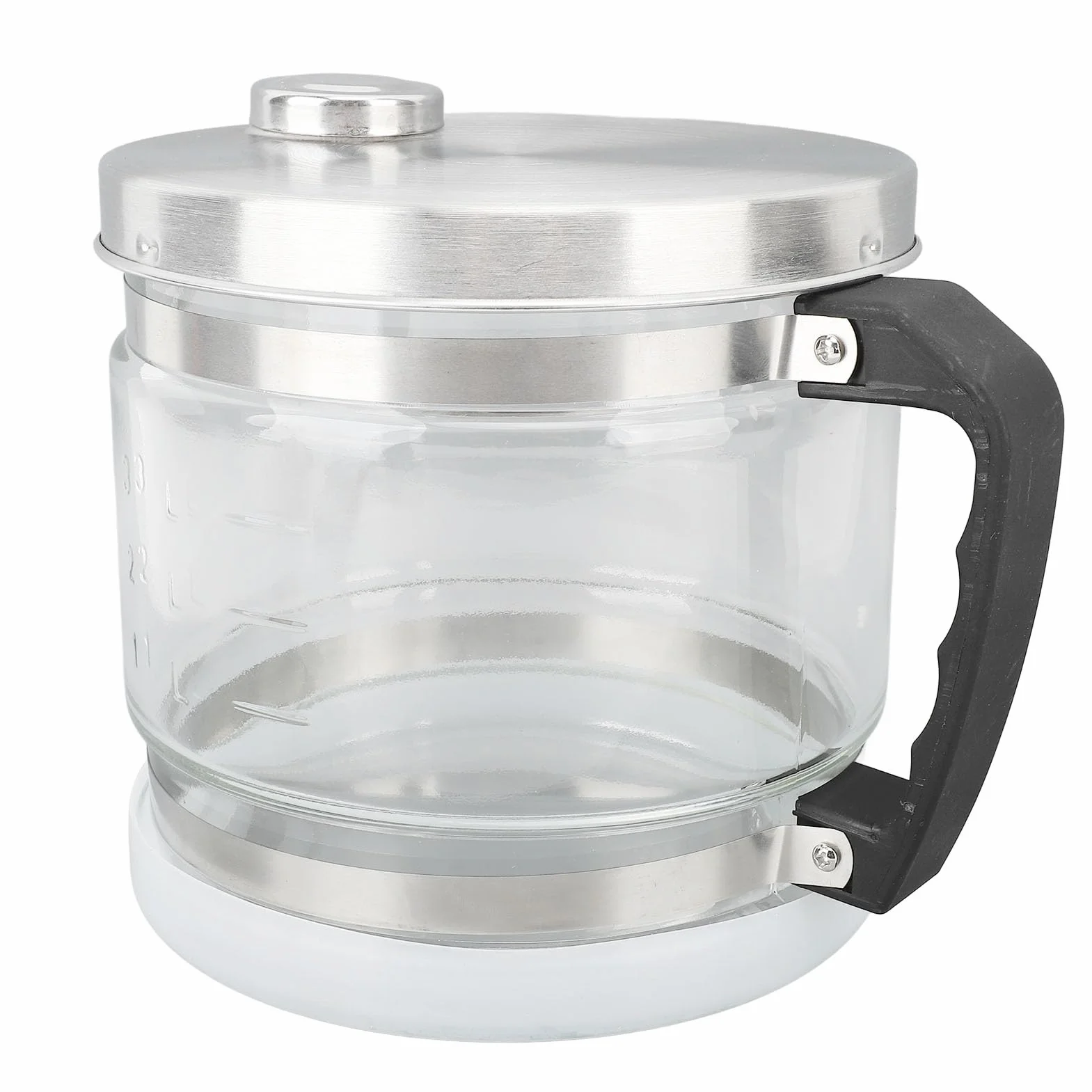 Jarra de Vidrio de Agua de 4 Litros para Destilador, Olla de Vidrio para Destilador de Agua, Frasco de Botella de Recolección de Destilador para Filtro de Destilador de Agua de