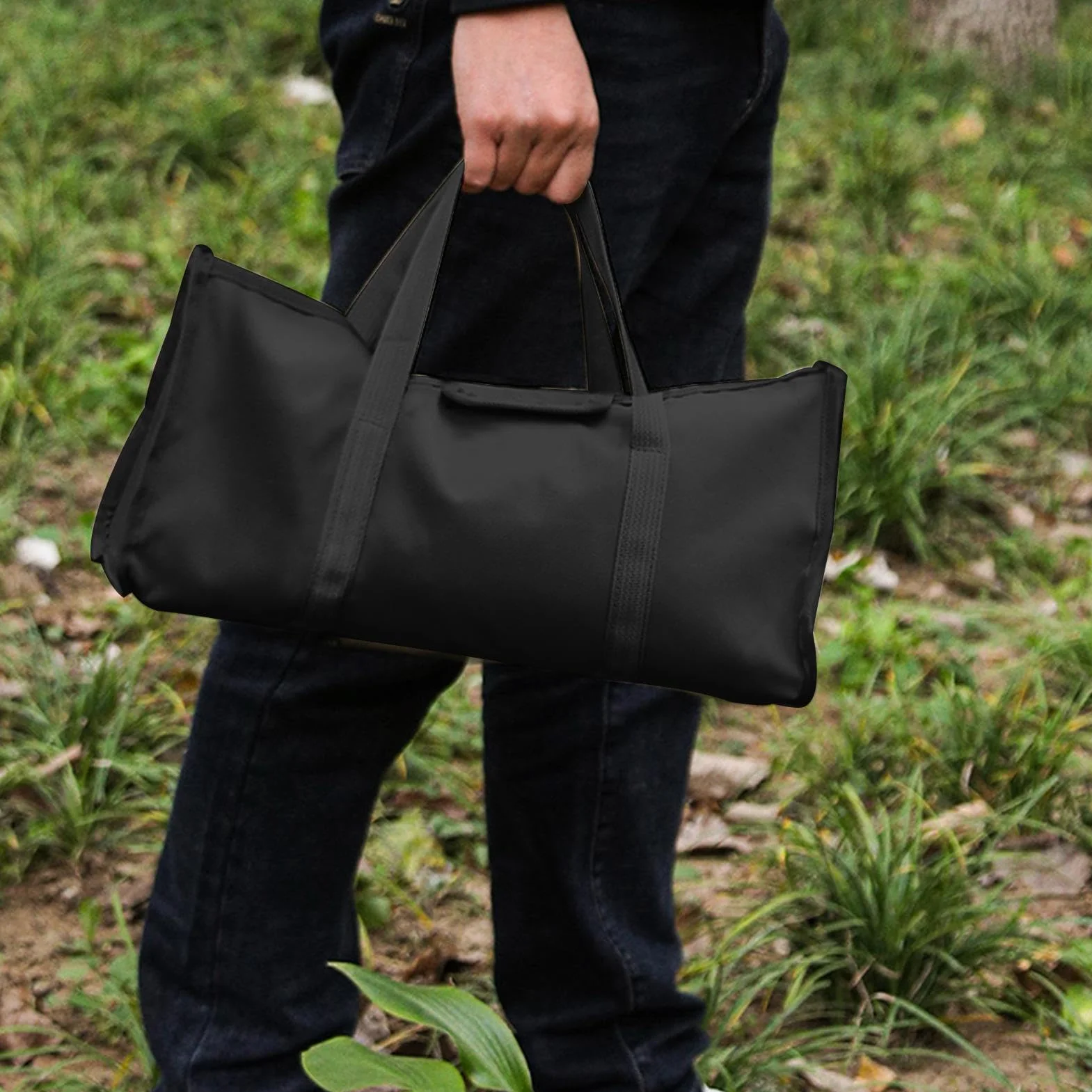 Bolsa para piquetas de tienda de campaña Oxford resistente al agua gran capacidad