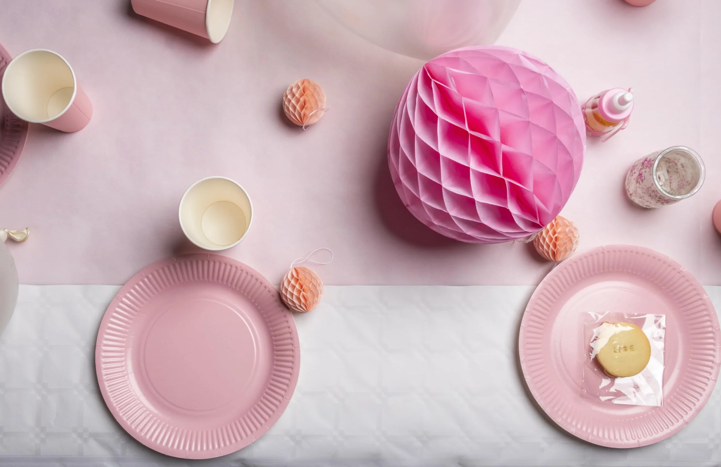 Pro Mantel - Ref. 89114i – 15 vasos – 20cl – cartón – rosa