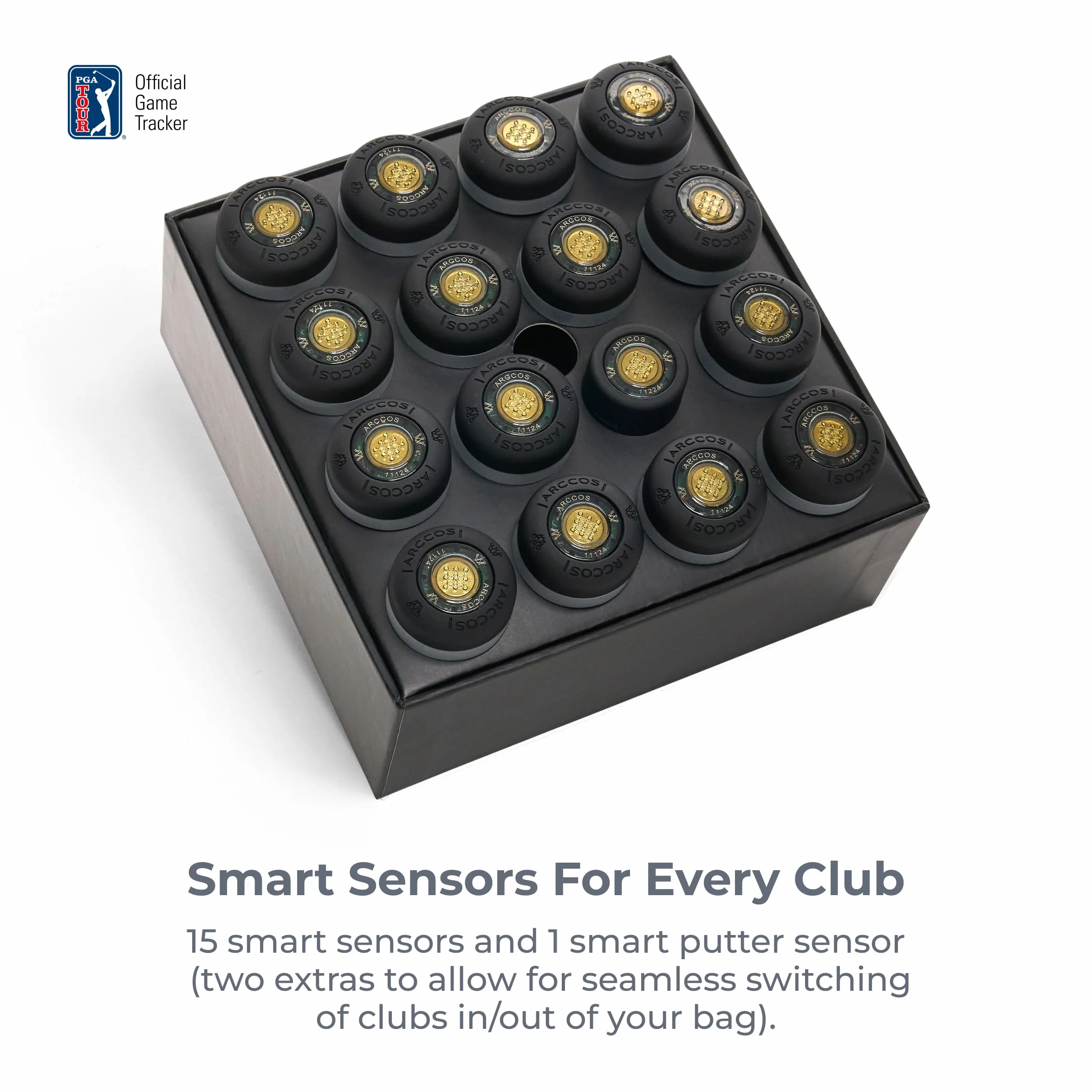 Arccos Sensores Inteligentes Gen 4: Sistema de Seguimiento GPS de Golf con IA