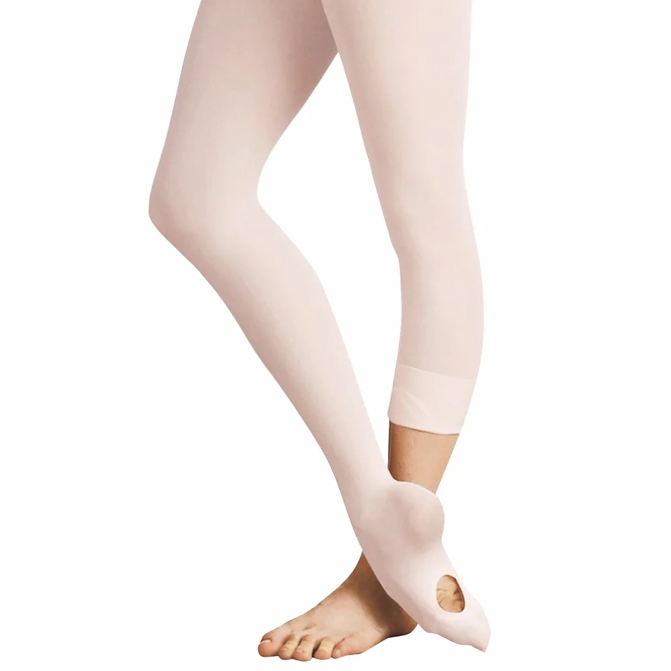 Bezioner Medias de Ballet y Danza Convertible 3 Pares Rosa Niños Adultos