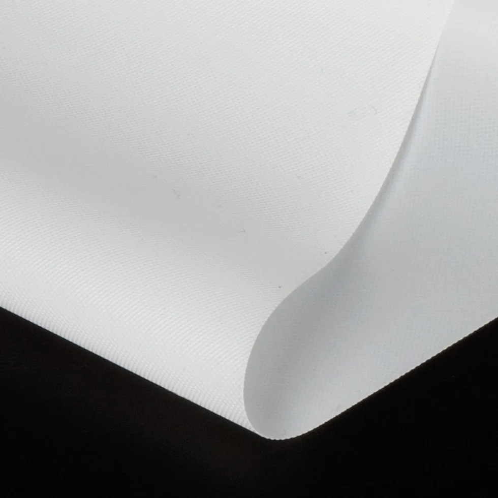 Lona de plástico bebé PVC blanco 140 cm