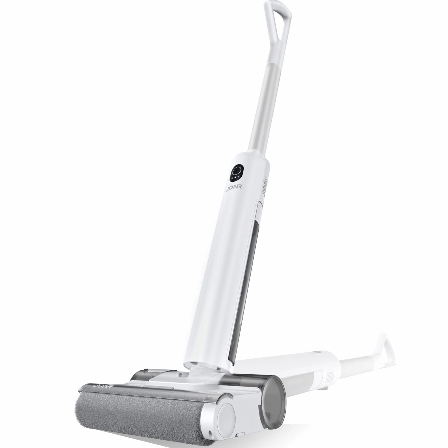 JONR S20 Pro Aspirador Fregadora Sin Cable, Diseño Plano de 180° con Autolimpieza, Ligero & Limpieza en Bordes para Pelo de Mascotas en Suelos Duros