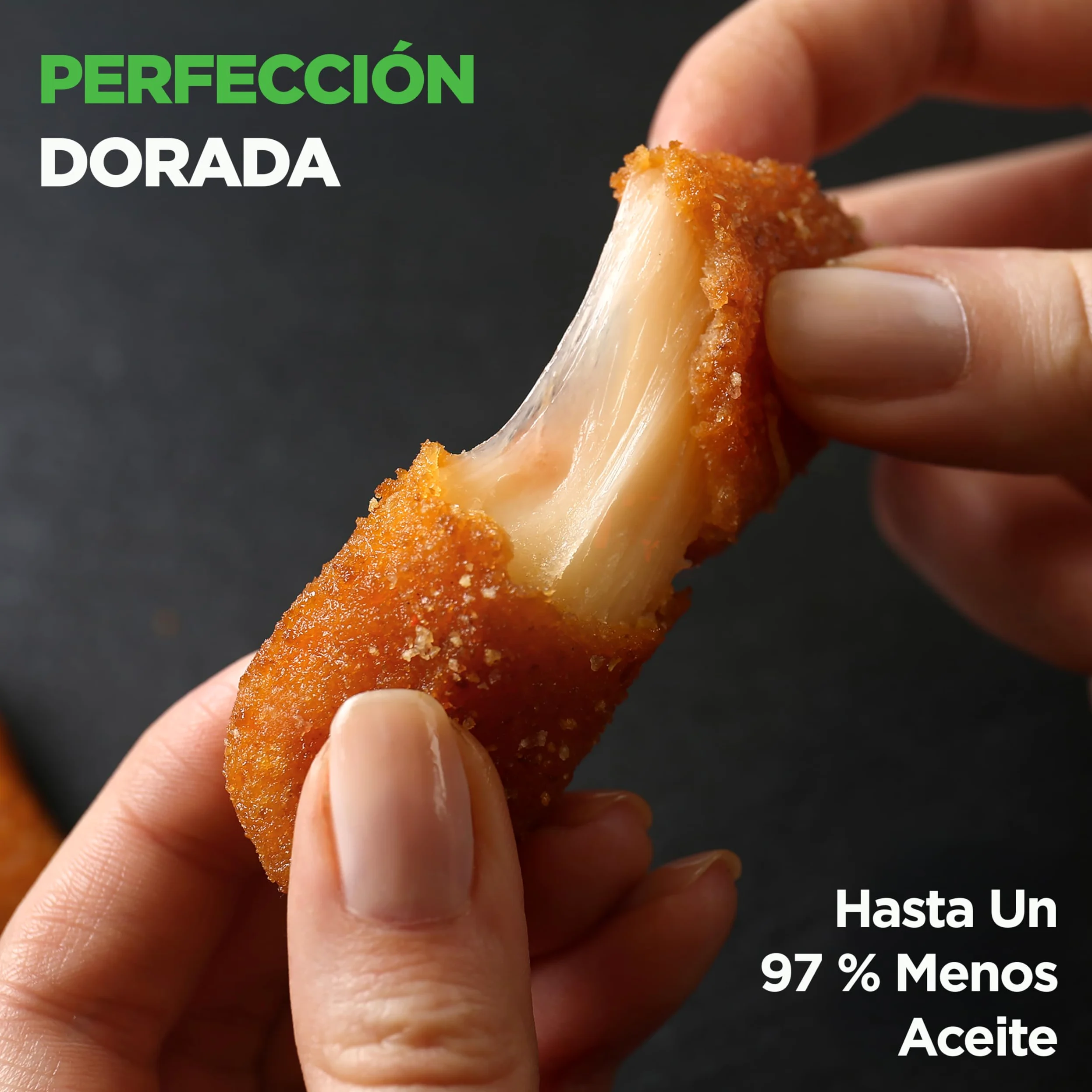 Nutrichef Freidora de Aire, 8.3L, Doble Canasta, Capacidad de 4.1L por Cesta, 9 Modos de Coccion Preestablecidos, Tamaño Familiar