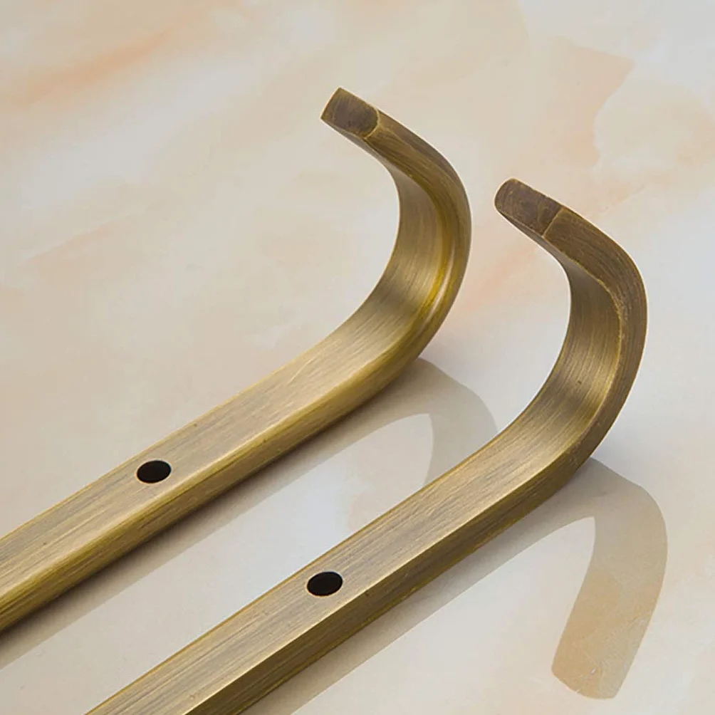 Todos los estantes de Cobre Bastidores, Doble Capa de Baño Bastidores, montado en la Pared de Almacenamiento, Ducha Organizador del almacenaje, Ducha Plataforma Ser, Cuarto de baño Toalla Rack