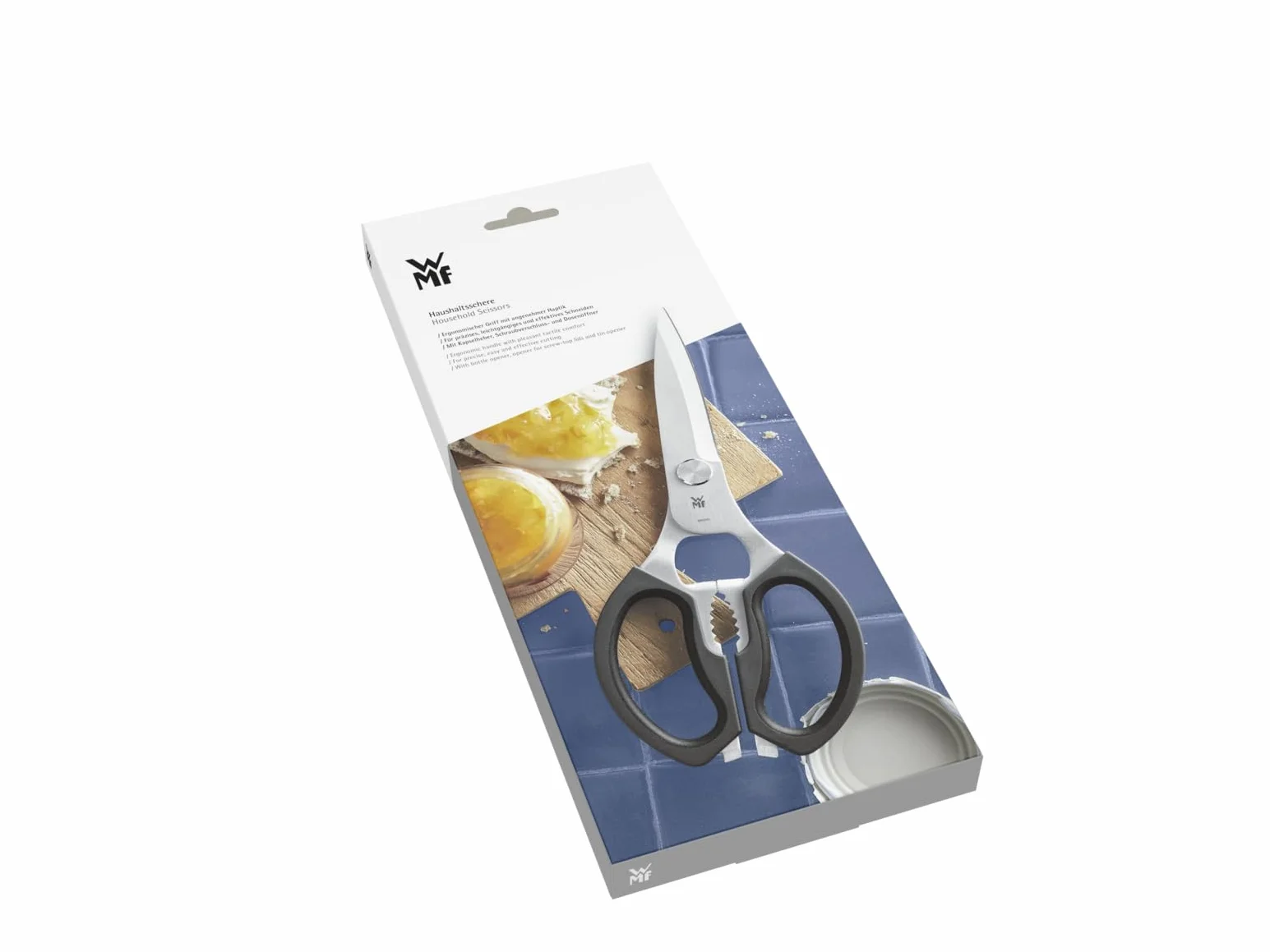 WMF - Tijeras de cocina multiusos 23 cm, Cromargan Acero Inoxidable pulido 18/10 Apto para lavavajillas