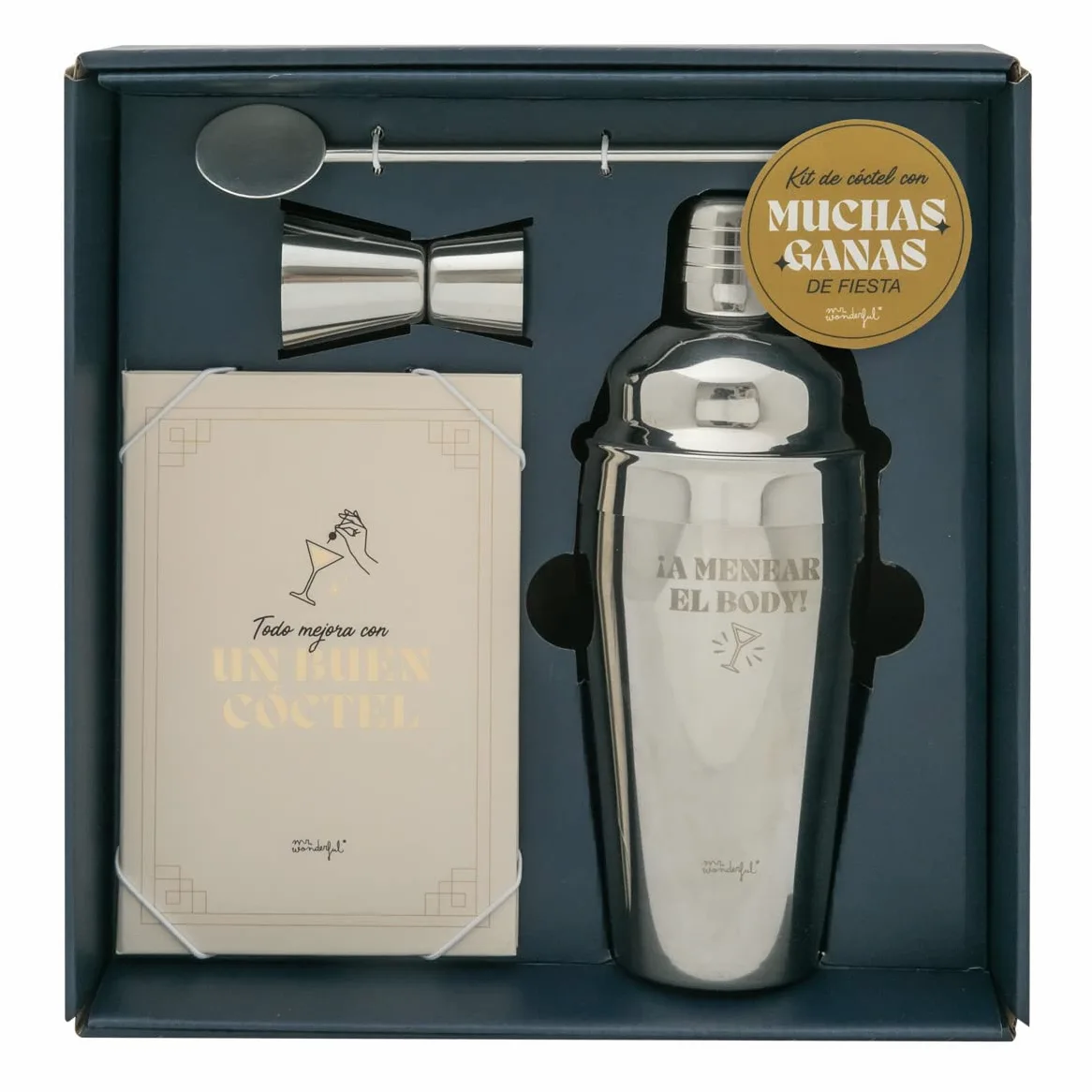 Mr. Wonderful - Kit de cóctel con muchas ganas de fiesta.