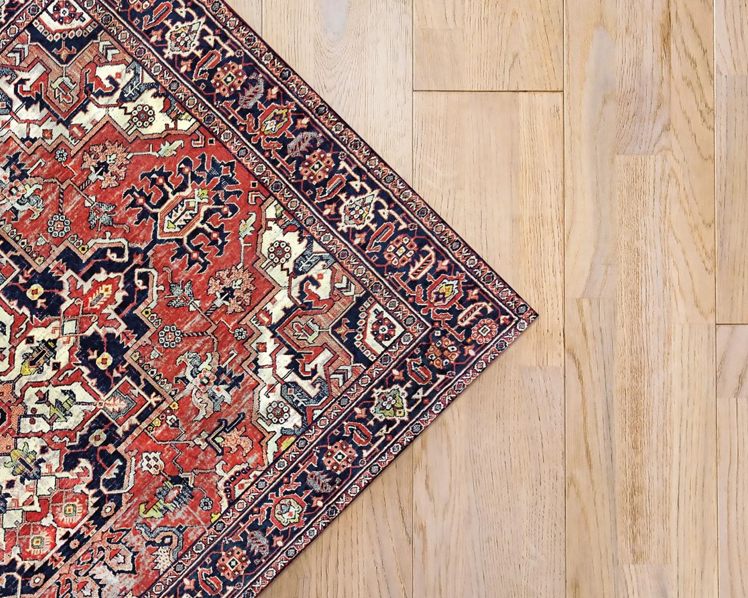 Panorama Alfombra Vinílica Cocina Baño - Modelo Persa 60x110 cm - Varios tamaños - Plana Sin Pelo, Antideslizante y Fácil de Limpiar - Decoración Hogar