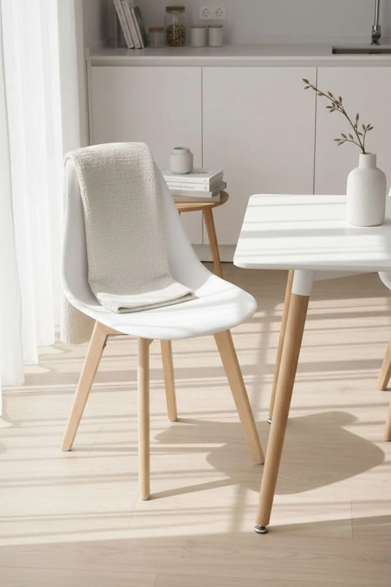 Regalos Miguel - Sillas Comedor - Silla Kelen - Blanco