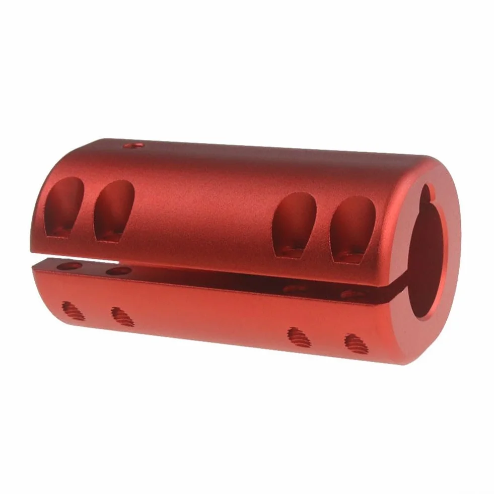 Xiaomi PRO Electric Scooter Aleación de Aluminio Plegable Poste Base Sujetador Soporte Abrazadera Resistente al Desgaste Rojo
