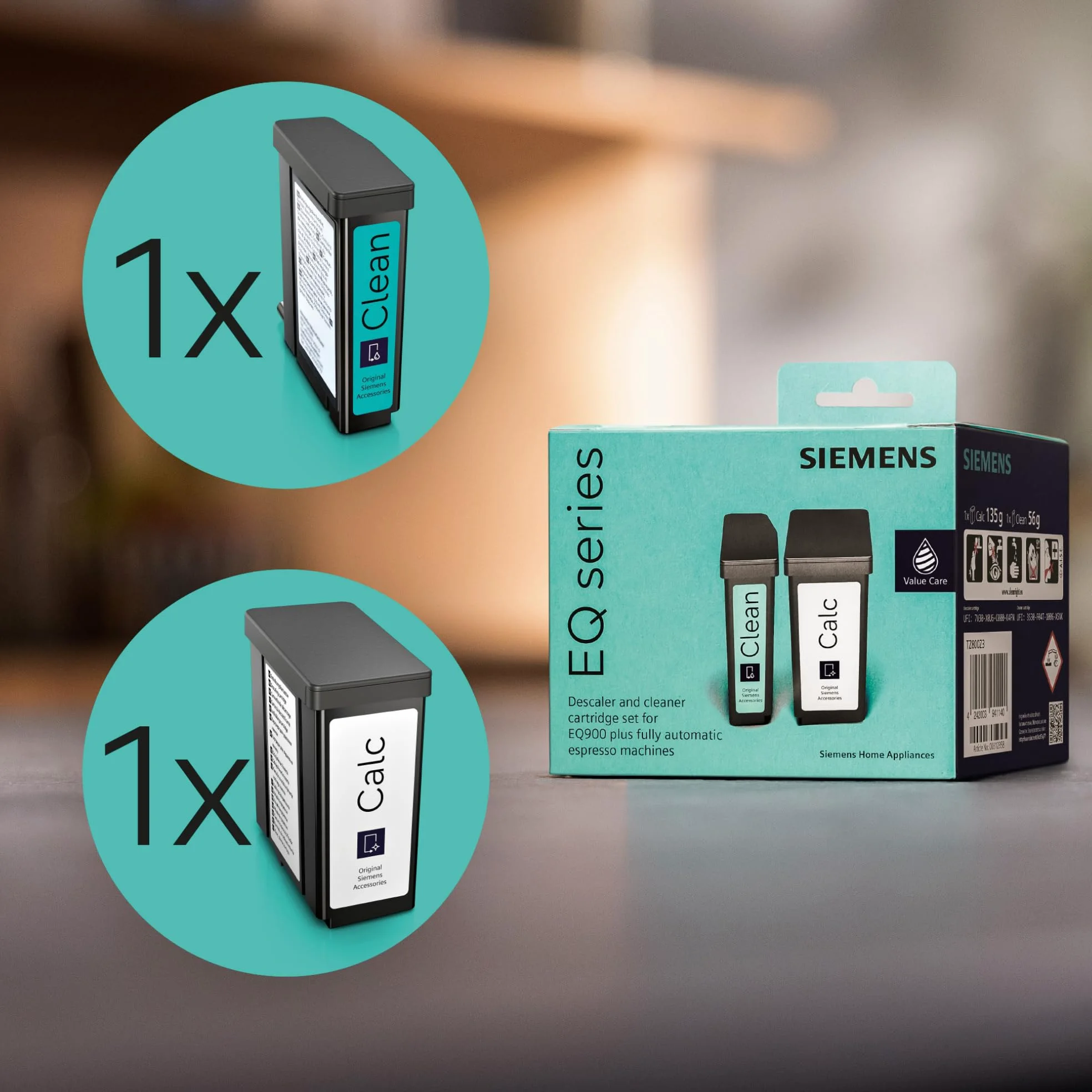 Siemens TZ800Z3 parti e accessori per macchina per caff� Cartuccia di disincrostazione (Siemens TZ800Z3 Multip Kartuschen Calc)