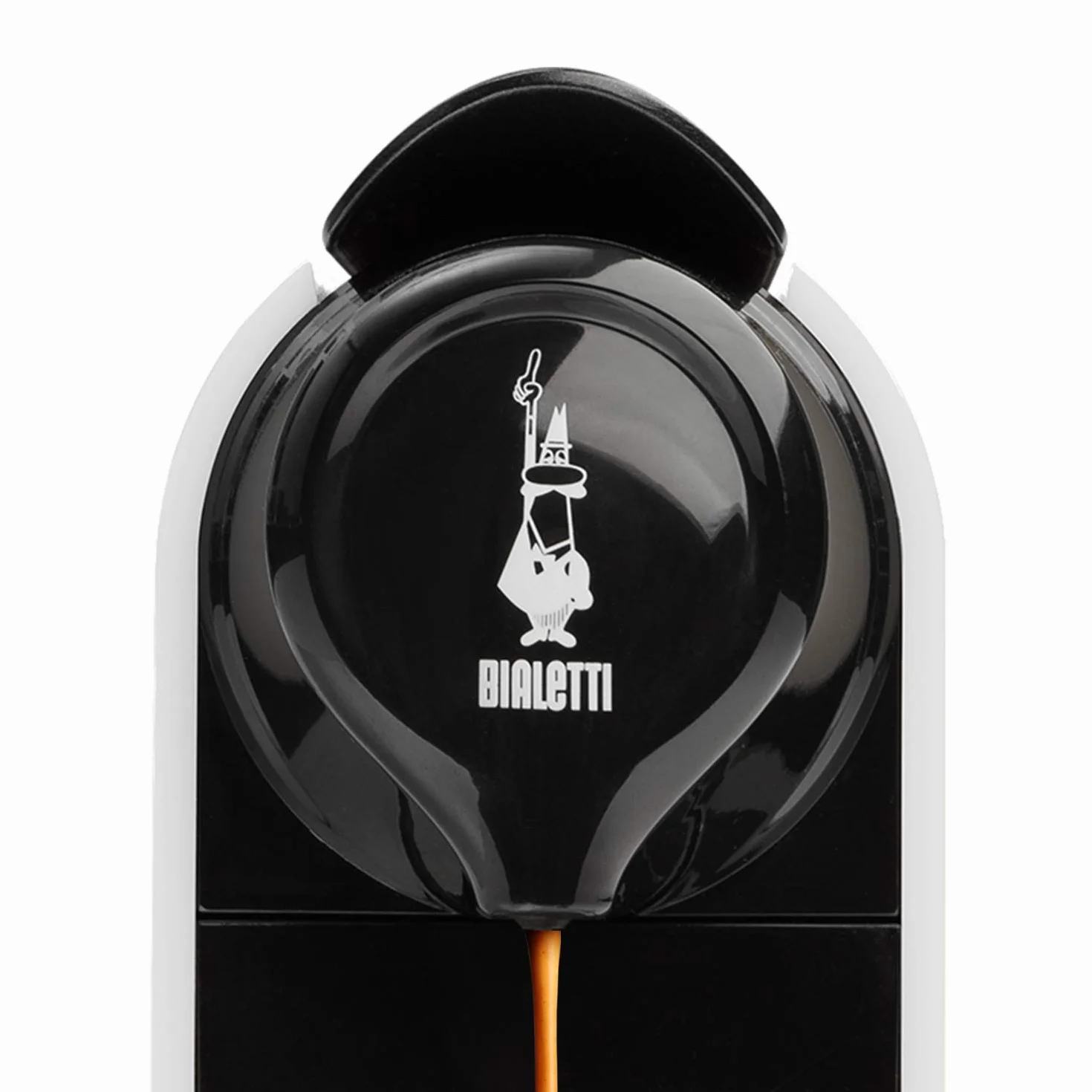 Bialetti Gioia, Máquina de espresso con 32 cápsulas, funciona exclusivamente con cápsulas, blanco