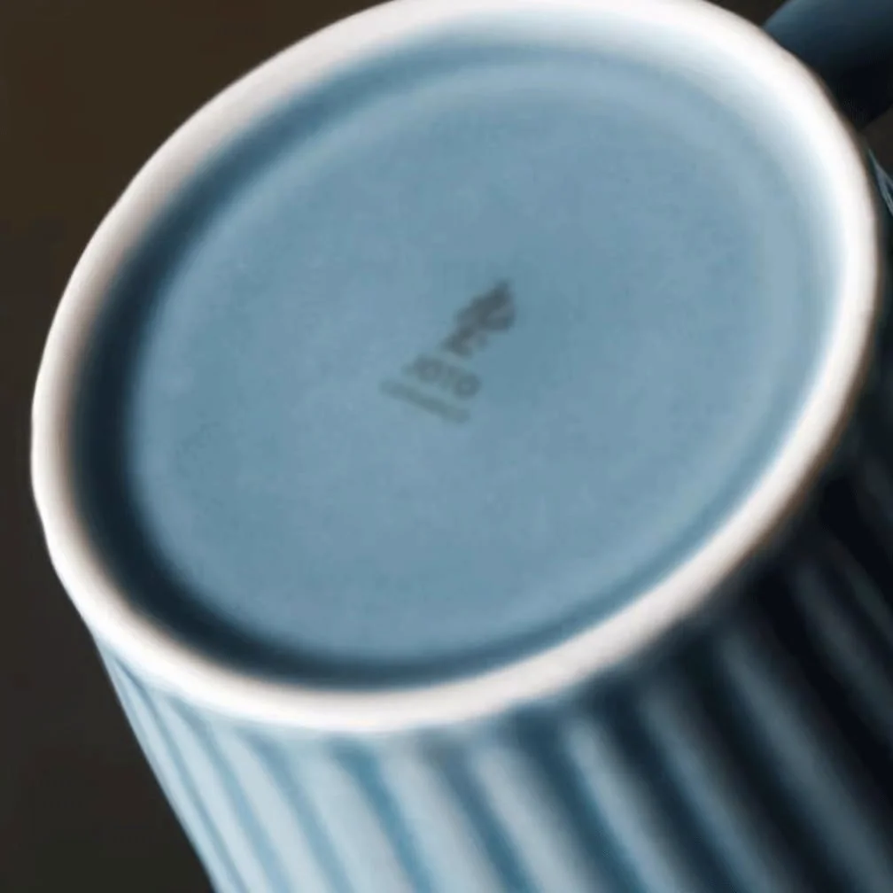 ENGENDER Tazas Cafe Taza De Café Y Platillo Cerámica Simples Hechos A Mano Té La Tarde Individual Mug Cups