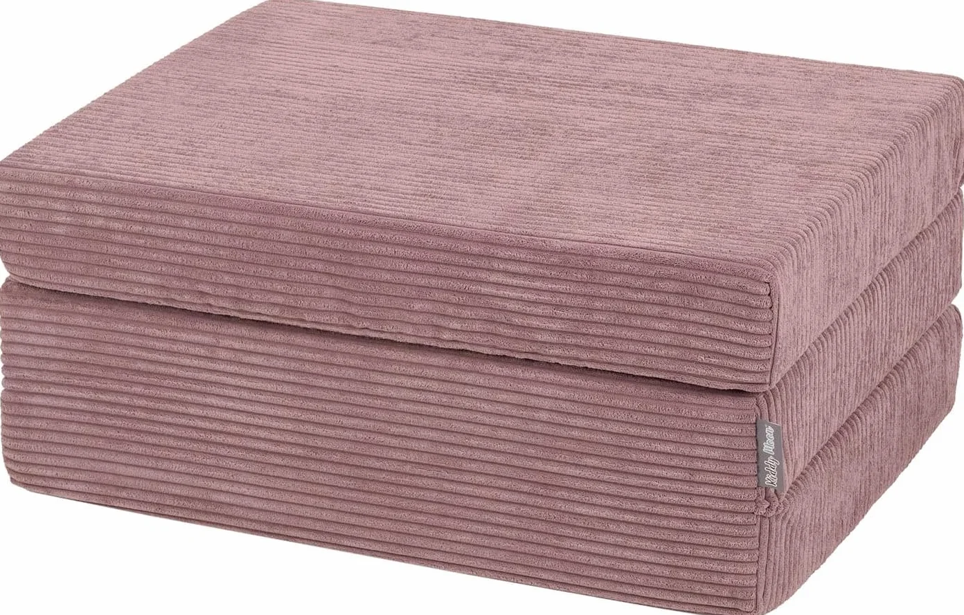 KiddyMoon Colchón Infantil Plegable De Espuma, Colchón para Niños Pequeños, Violeta