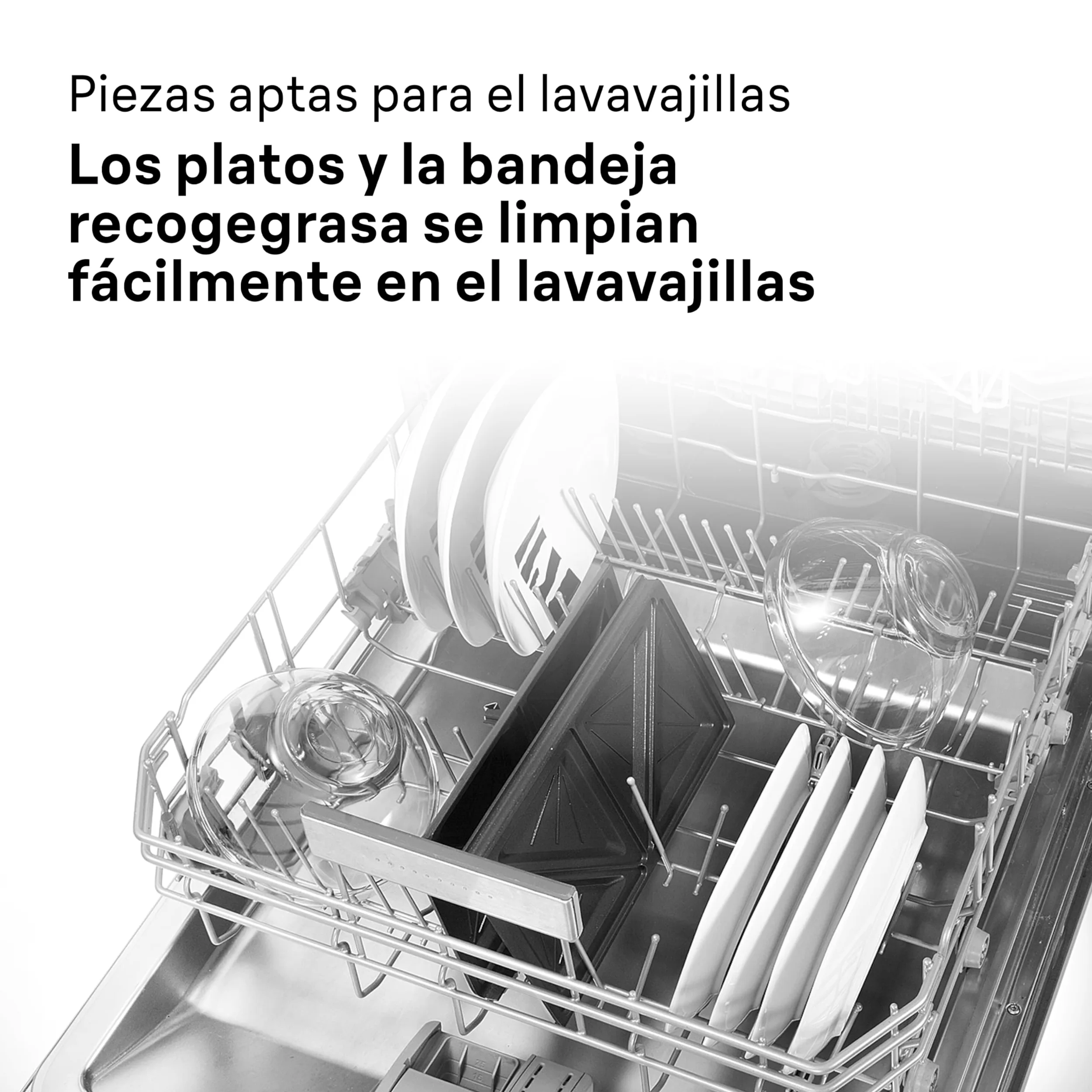 Braun SnackMaker 5 SM5000, Sandwichera con Placas de Sándwich Removibles, de Aluminio Fundido, Placas Lavables en Lavavajillas, 800W, Negro
