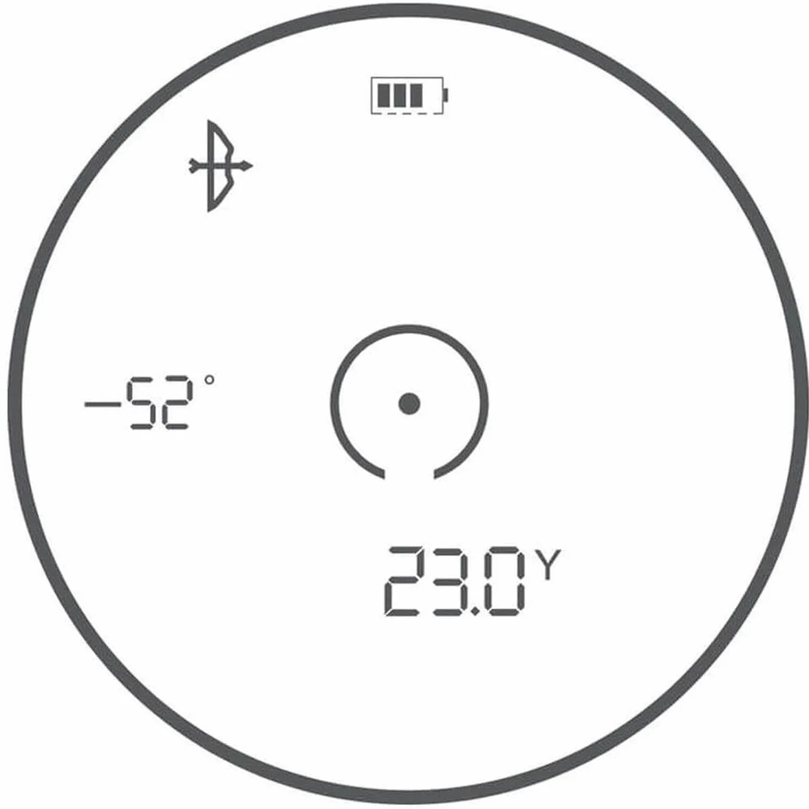 Bushnell Prime 1300 Telémetro láser 6x42 mm Caza Modos Tiro Arco Rifle Compensación Pendiente