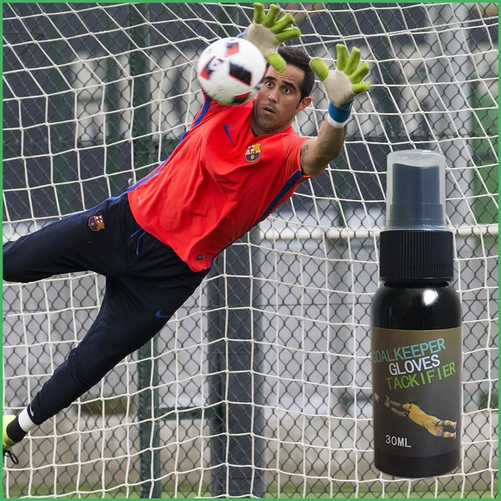 Pegamento para Guantes de Portero 30ML Spray Aerosol Pegajoso Fútbol