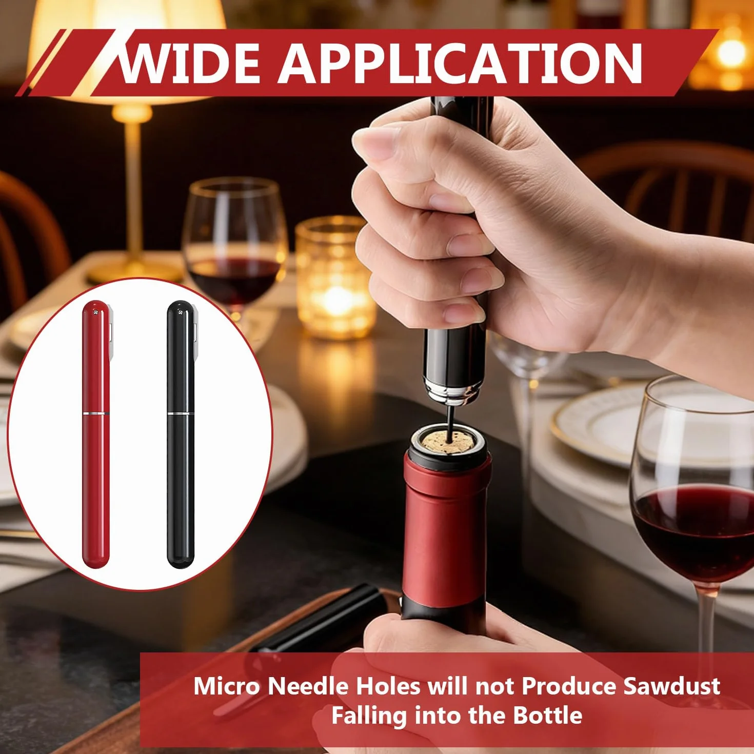 2 abridores de vino 2 en 1 con presión de aire con cortador de láminas, abrebotellas de vino, sacacorchos manual, bomba de aire, abrebotellas de vino, regalo para amantes del vino, fiestas, bodas