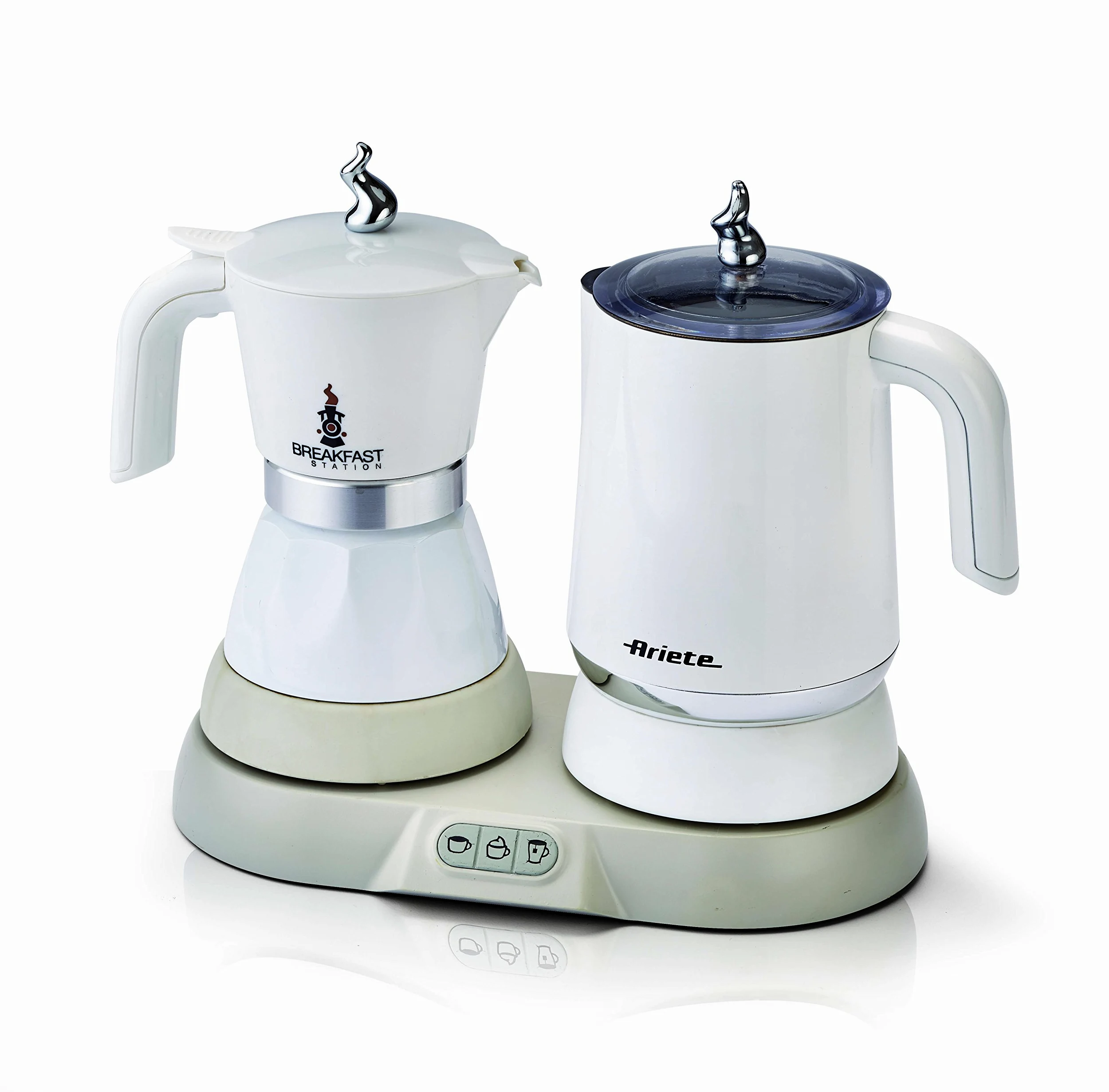Ariete 1344 Independiente - Cafetera (Independiente, Cafetera moka eléctrica, 0,25 L, 500 W, Blanco)