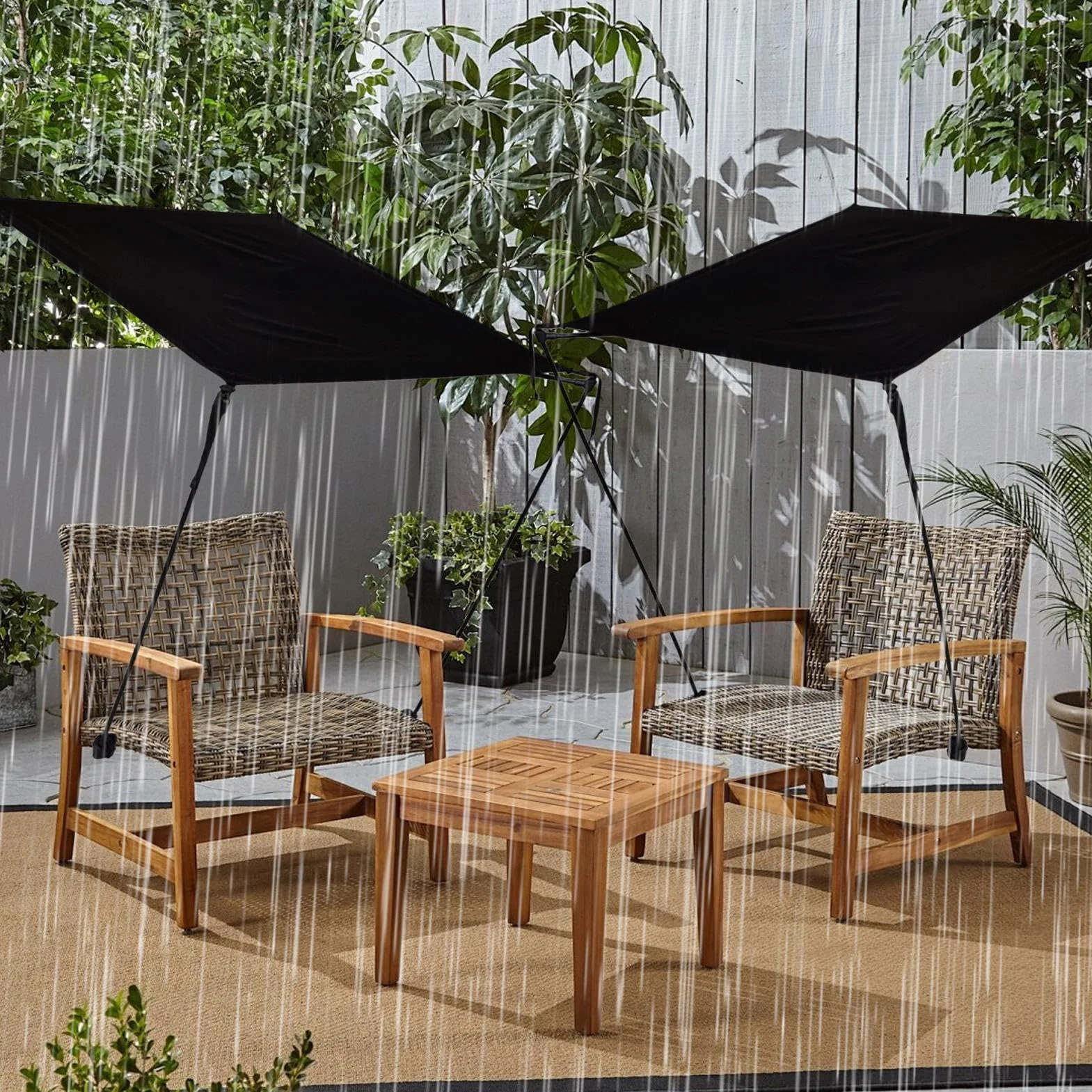 Toldo Plegable De Silla Parasol Cubierta Solar para Playa, Pesca, Senderismo, Jardín
