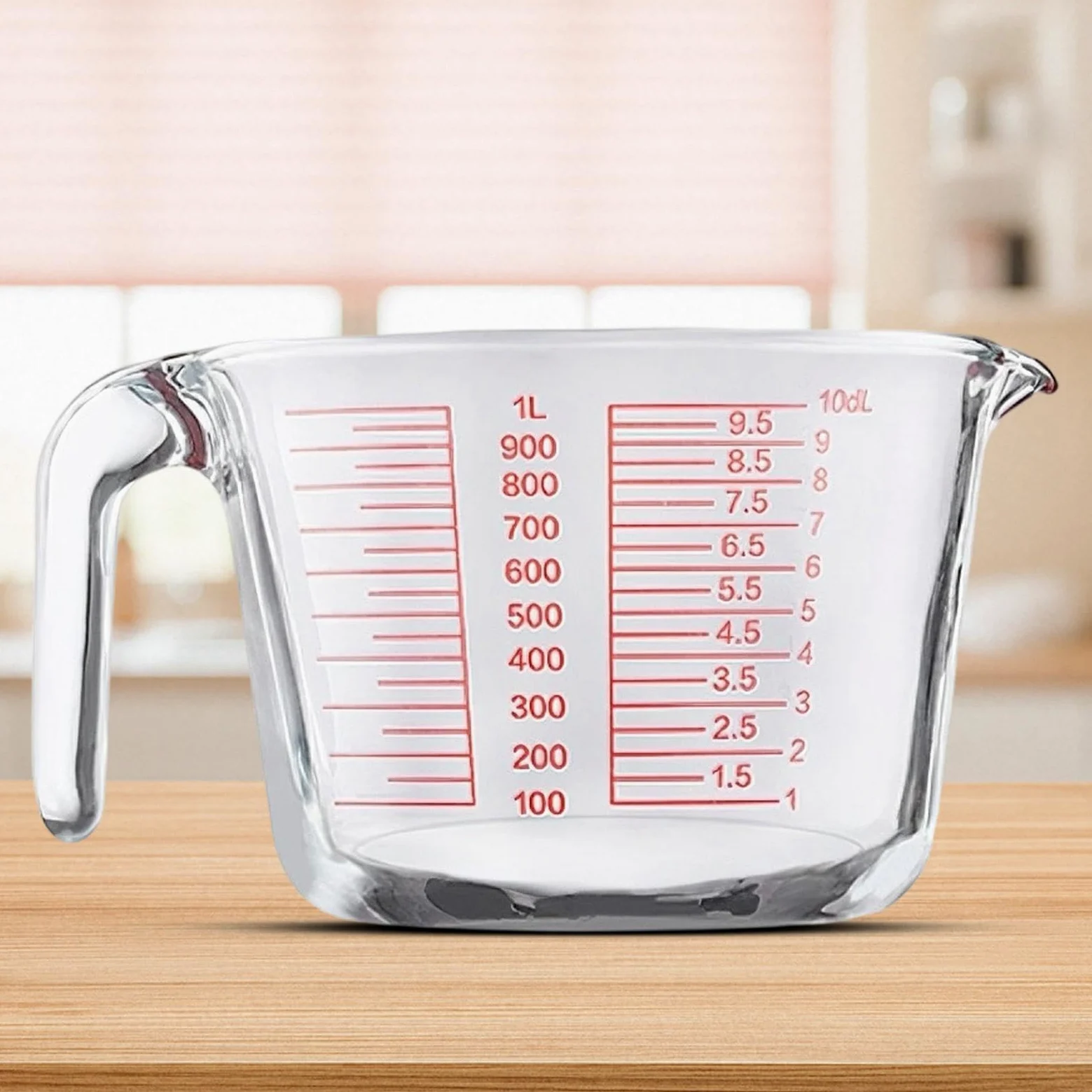 Vasos Medidores De Vidrio Recipiente De Medición Transparente Y Portátil | Vasos Medidores De Vidrio Para Líquidos Para Horno Lavavajillas Medición Preparación Horneado Cocción Cocina Hogar Casa