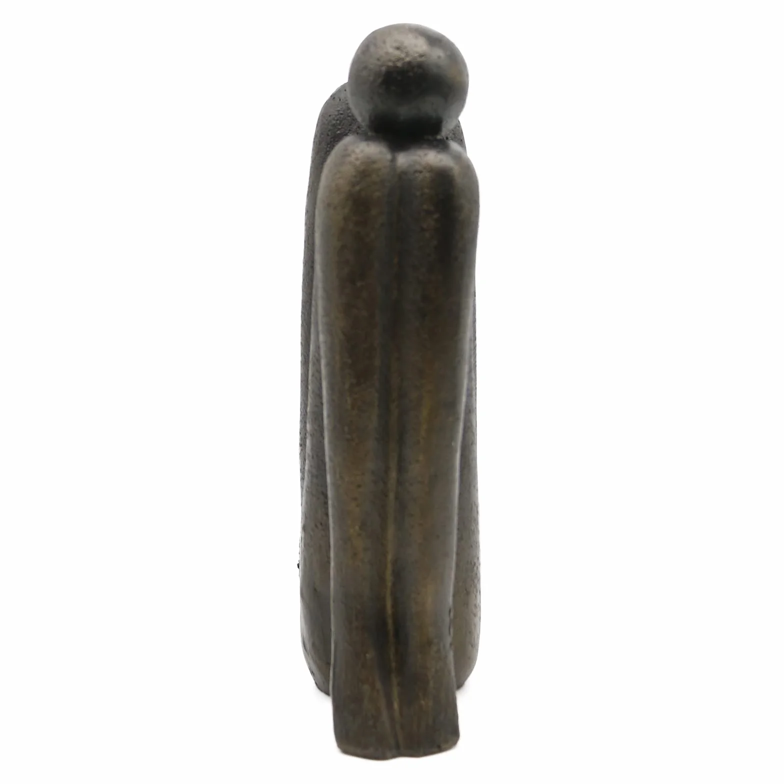 Lukitas Thinker - Estatuas y esculturas, sujetalibros Decorativos Antideslizantes, tapón de Libro para estantes, Resina