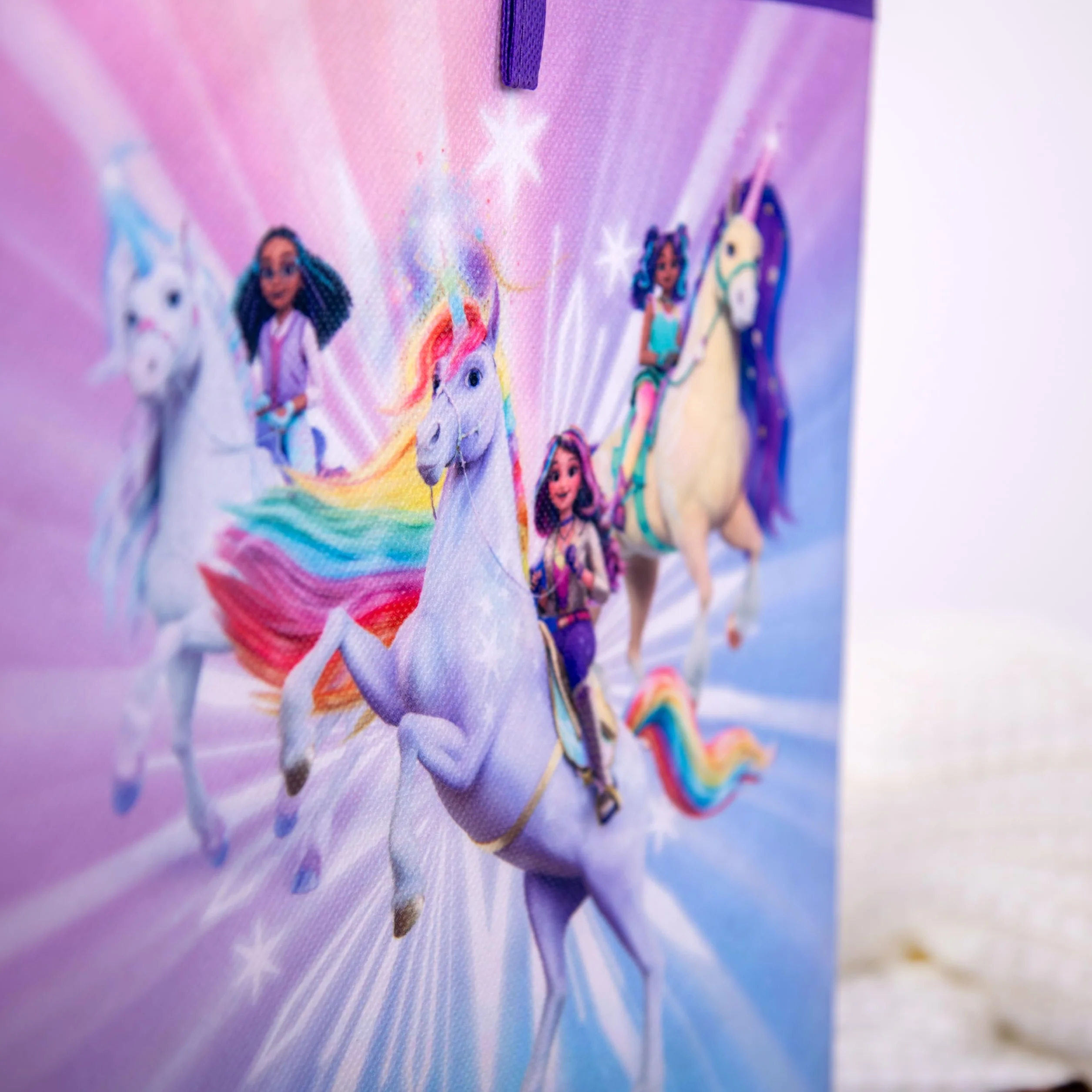 Herding Unicorn Academy Caja de almacenamiento 30 x 30 x 30 cm polipropileno
