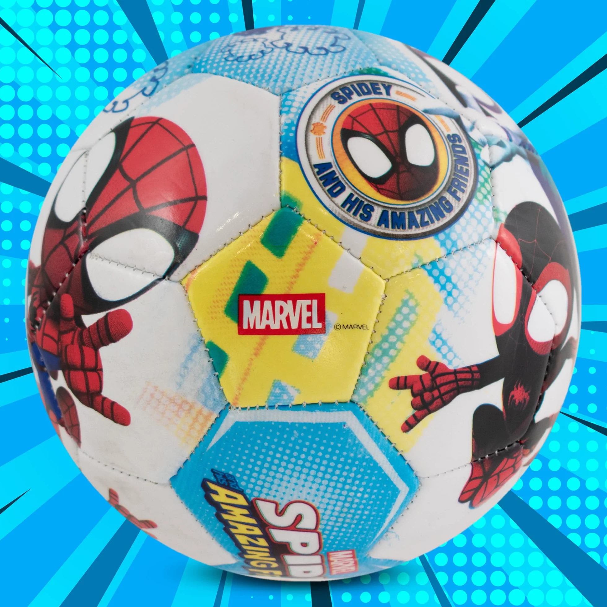 Hy-Pro Piłka nożna Spider-Man Marvel, rozmiar 3, treningowa