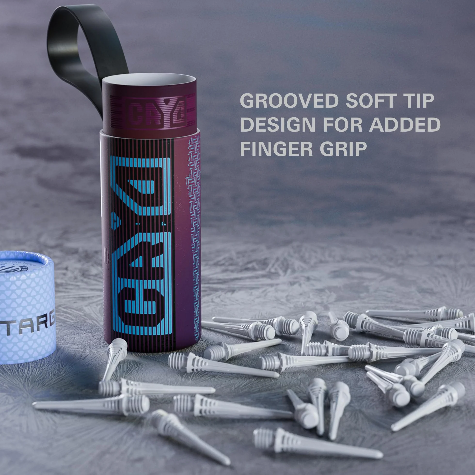 Target Darts Cryo Soft Tip Points 30-Pack 2BA Thread Plastic Replacement