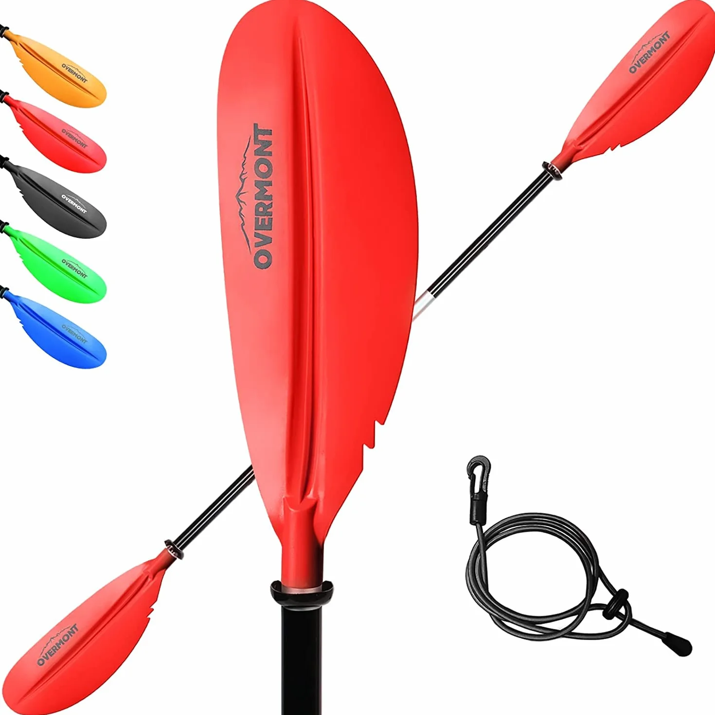 Overmont Remos Aluminio Doble Convertibles 1 3 Angulos Ajustables 222cm Sup Kayak Piragua
