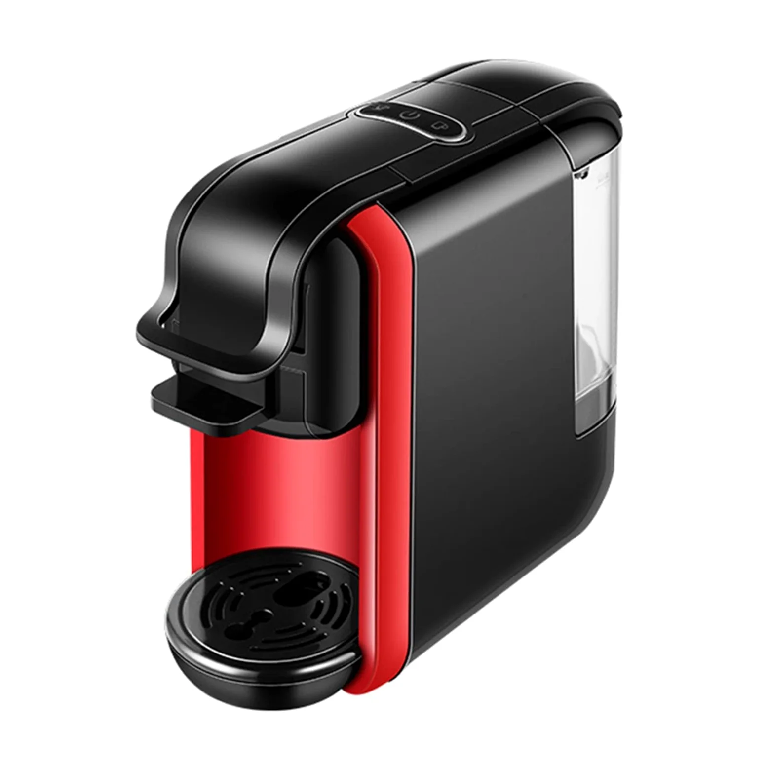 DieffematicKF Cafetera Máquina de café Espresso, cafetera de cápsulas multifunción para cápsulas Nespresso y café en polvo (Color : A, Size : UK)