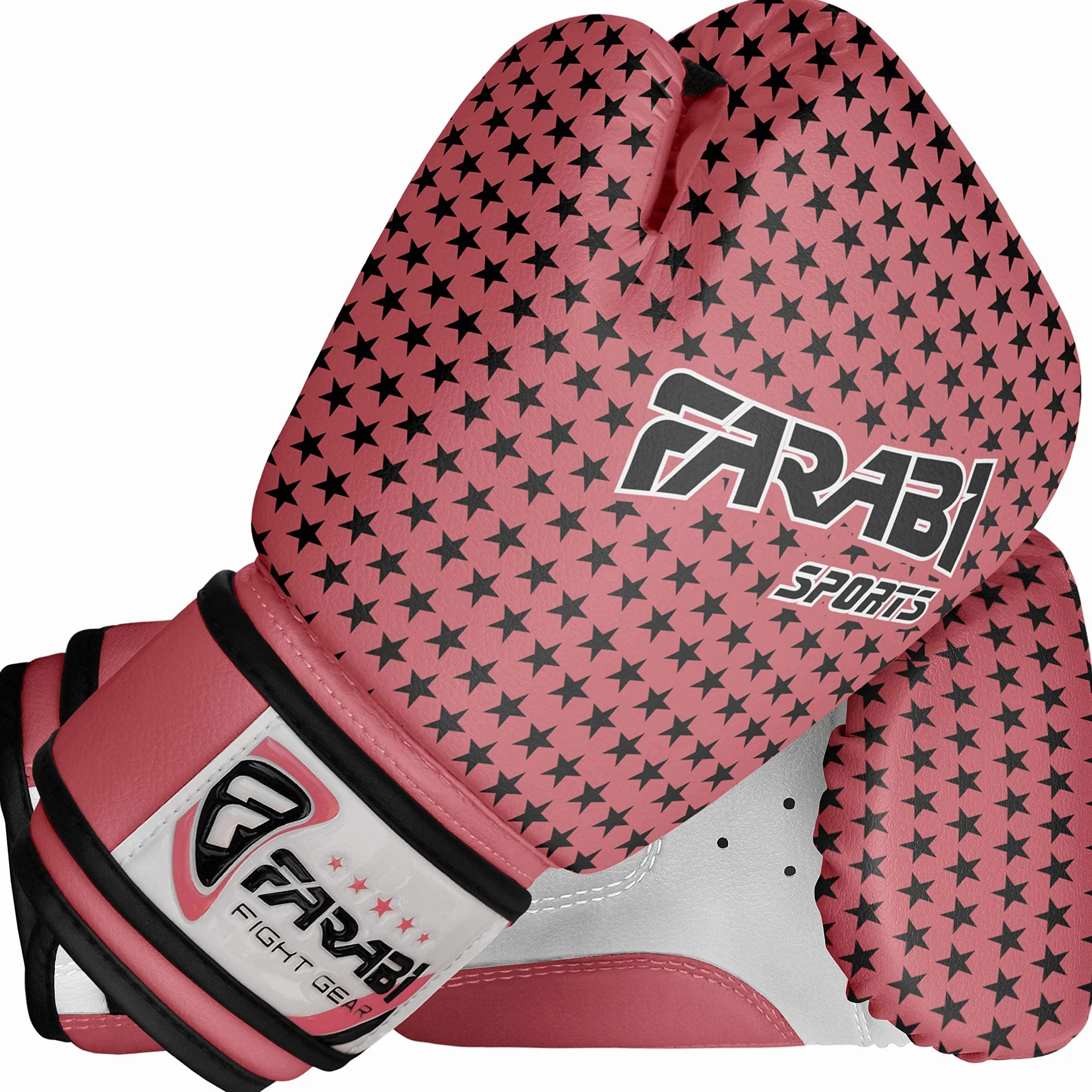 Farabi Guantes de boxeo para niña MMA Muay Thai Rosa 113 g