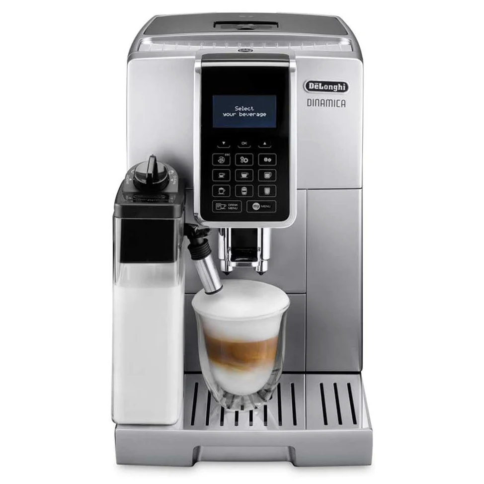 DeLonghi ECAM 350.75.S Cafetera (Independiente, Máquina de café en cápsulas, 1,8 L, Molinillo integrado, 1450 W, Plata)